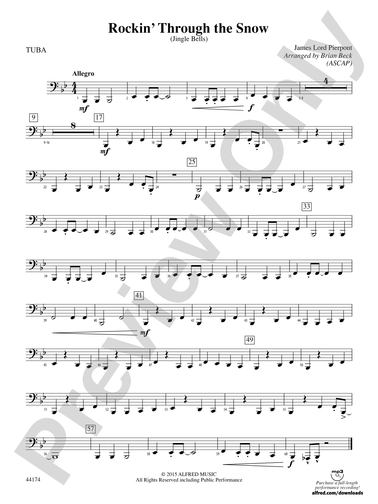 Rockin' Through the Snow: Tuba