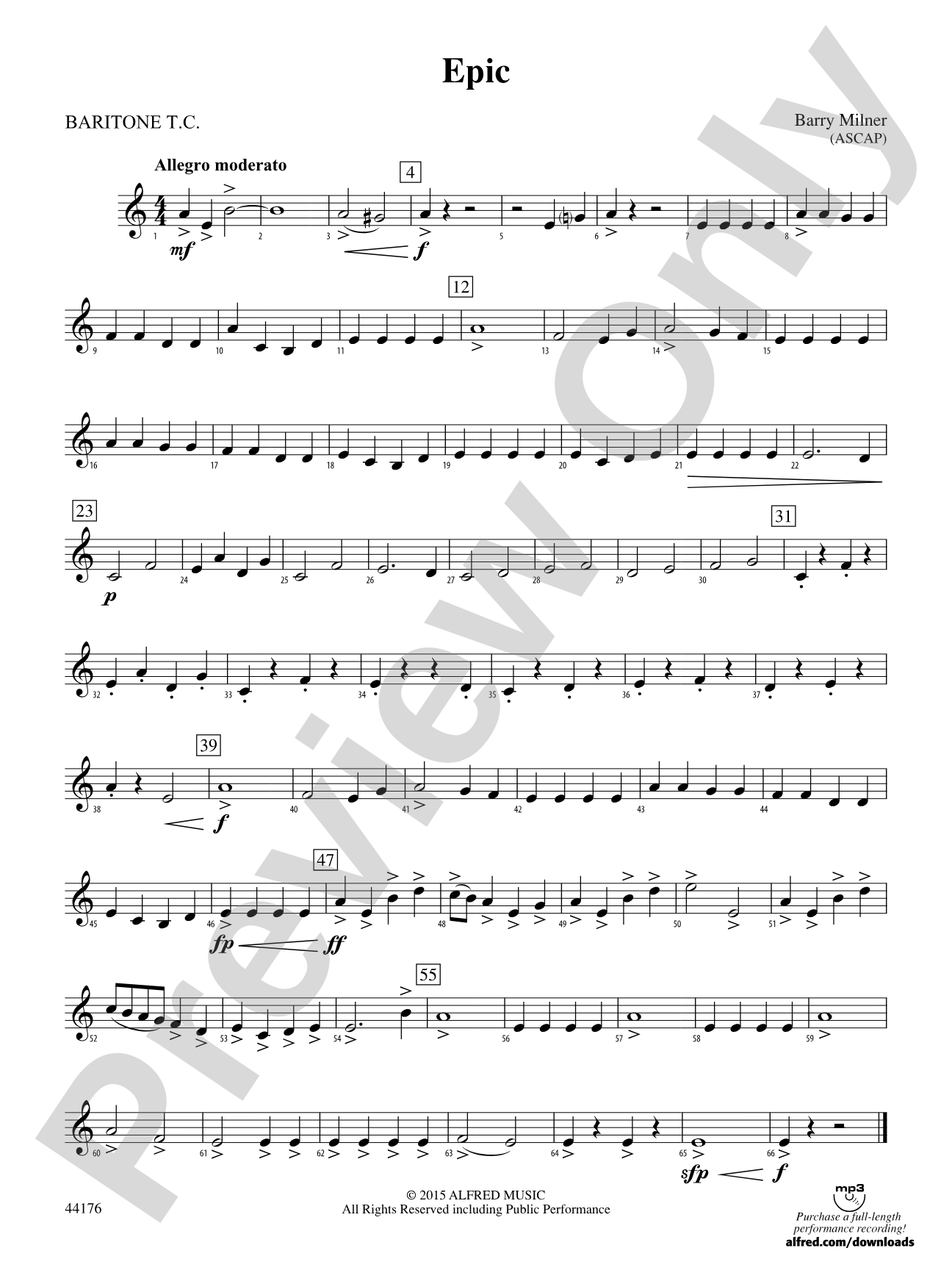Epic: Baritone T.C.