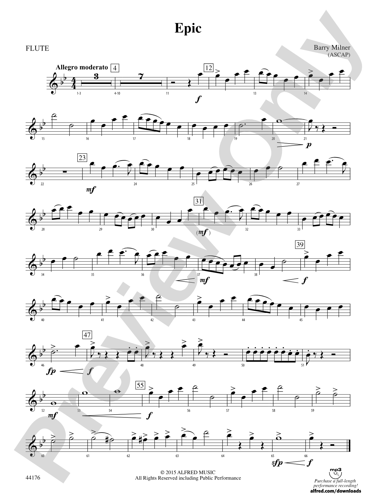 Epic: Flute