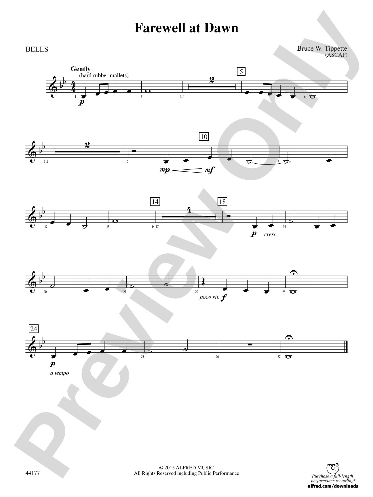 Farewell at Dawn: Bells