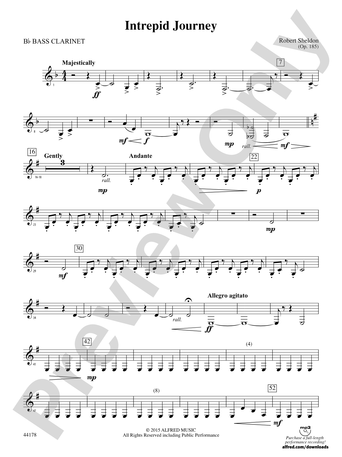 Intrepid Journey: B-flat Bass Clarinet