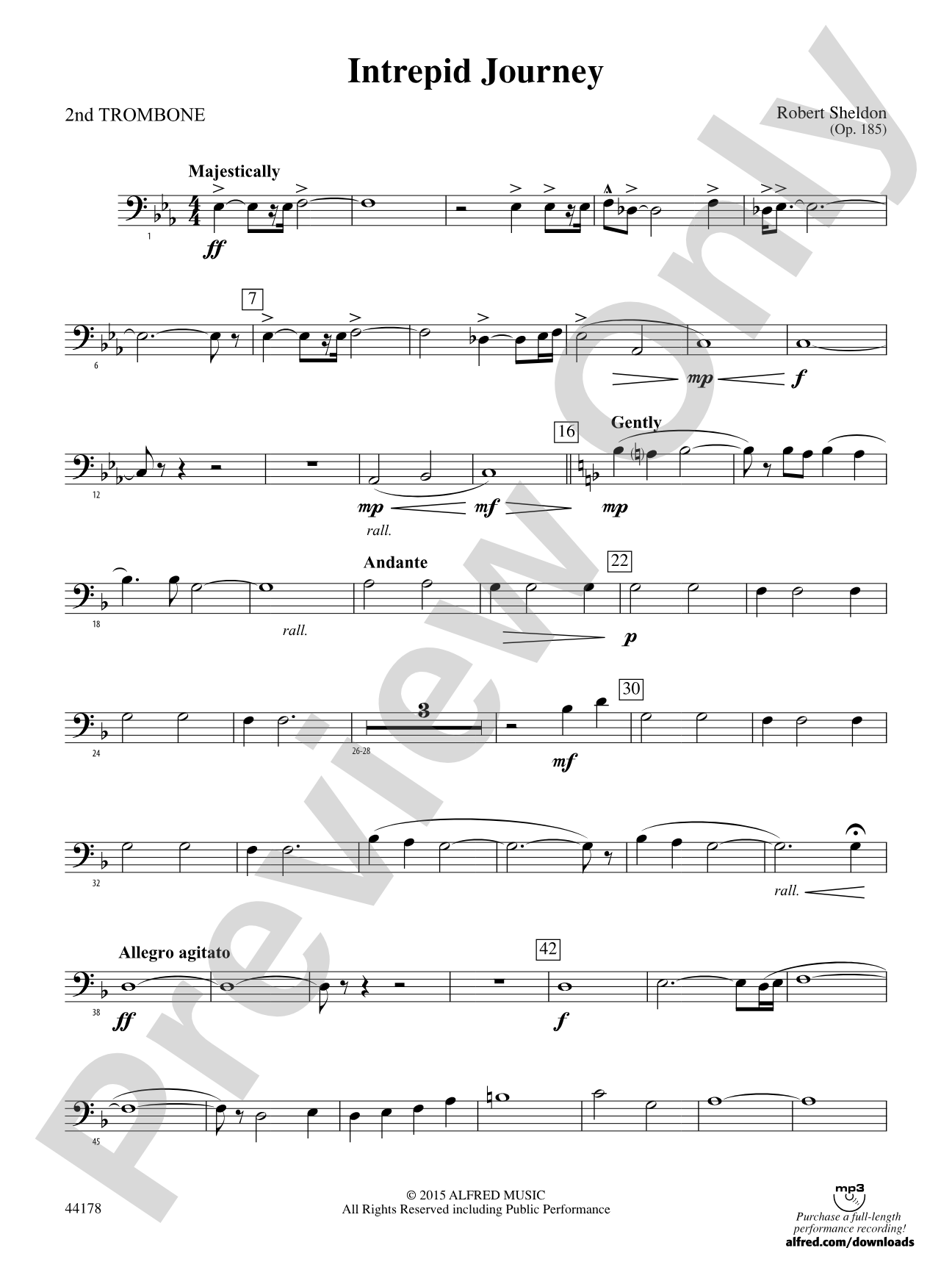Intrepid Journey: 2nd Trombone
