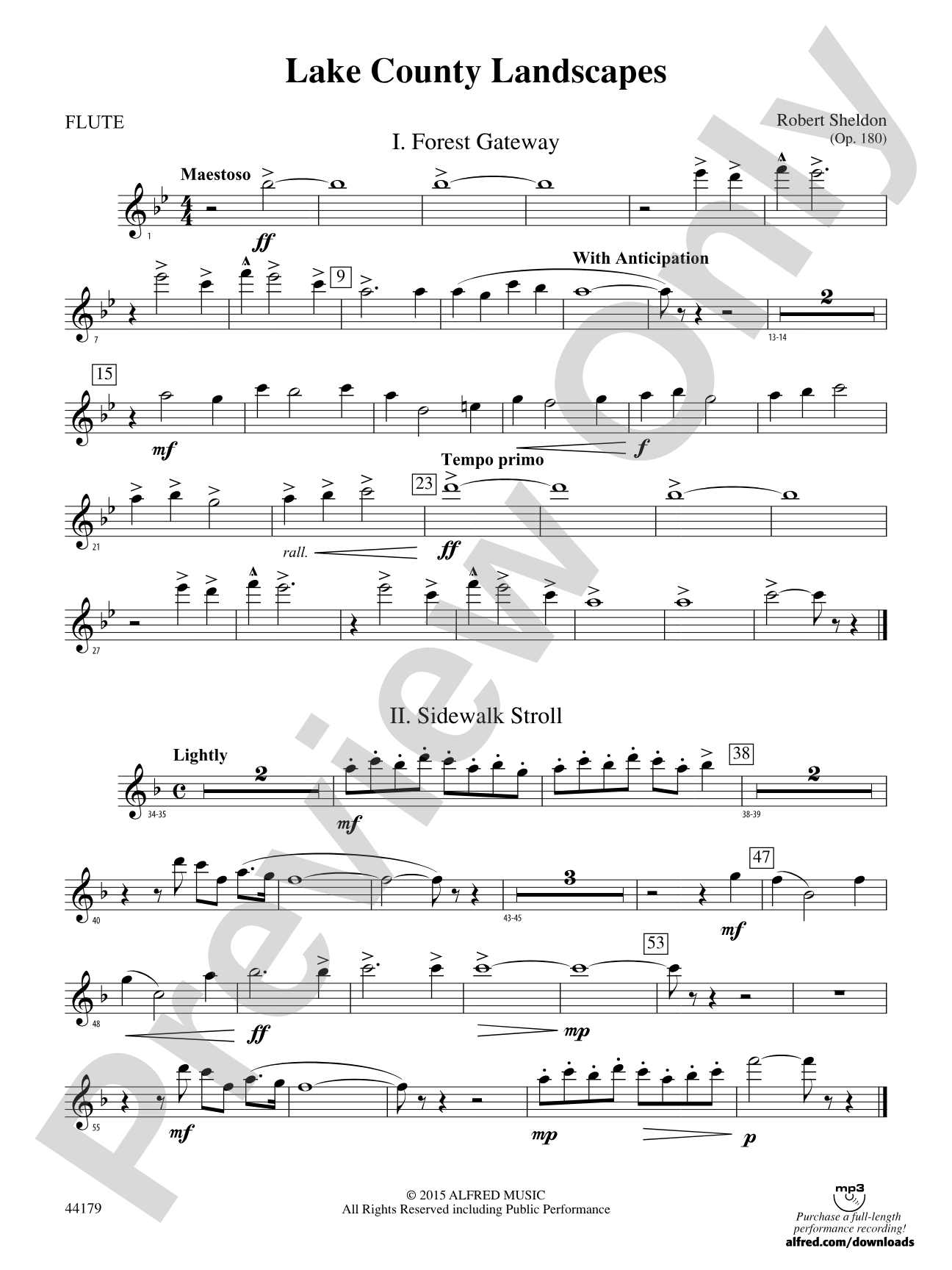 Lake County Landscapes: Flute