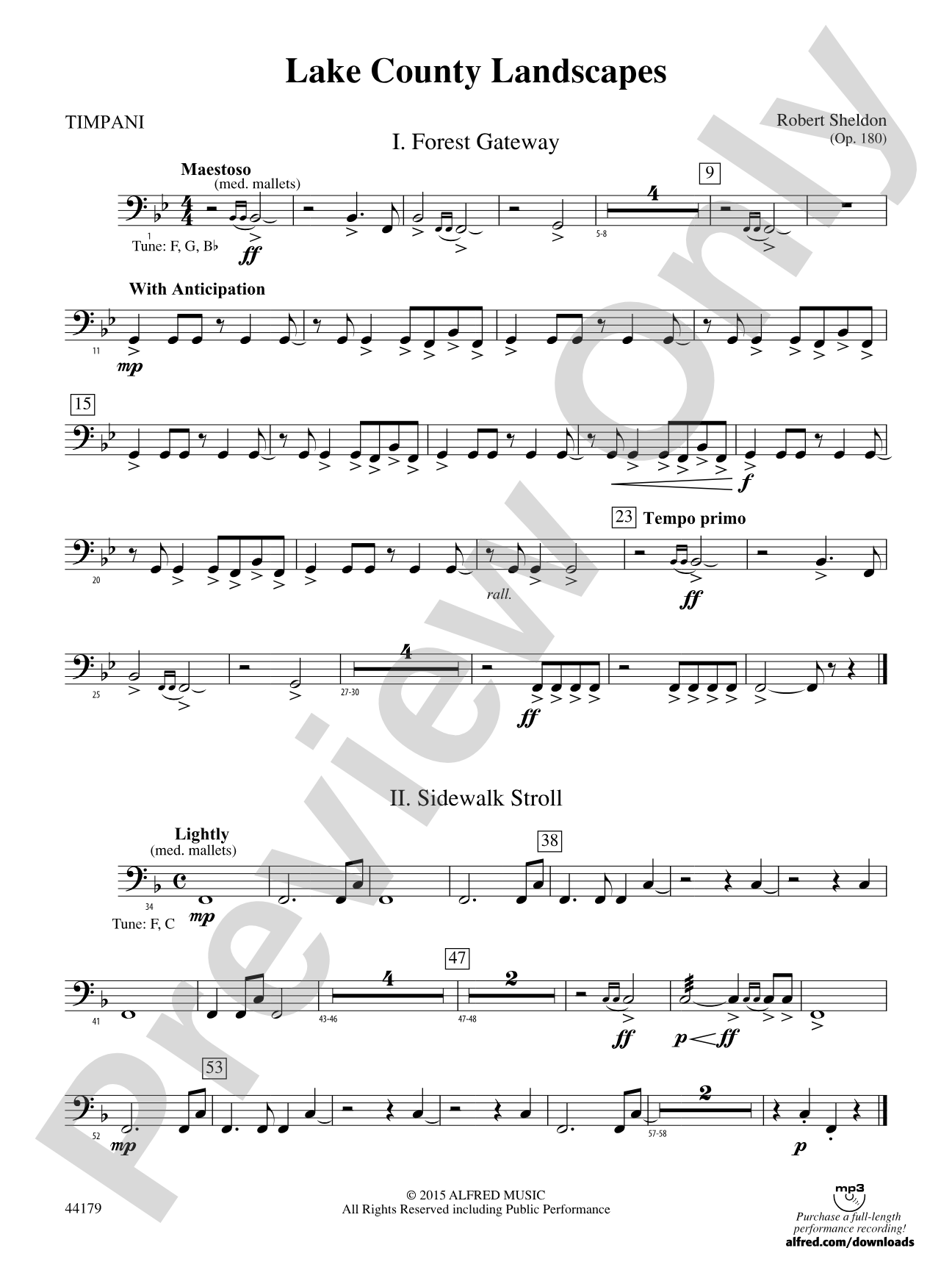 Lake County Landscapes: Timpani