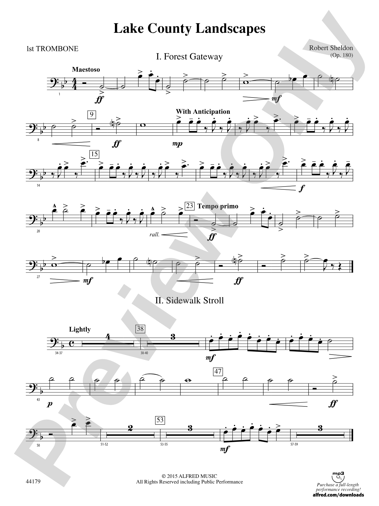 Lake County Landscapes: 1st Trombone