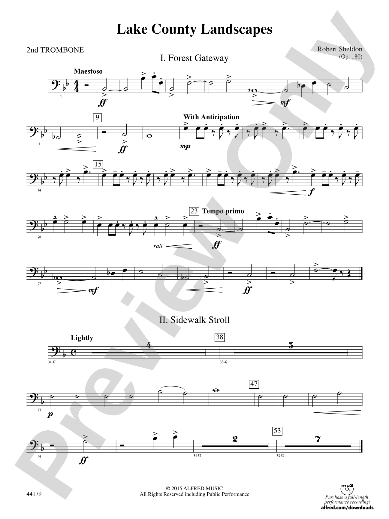 Lake County Landscapes: 2nd Trombone