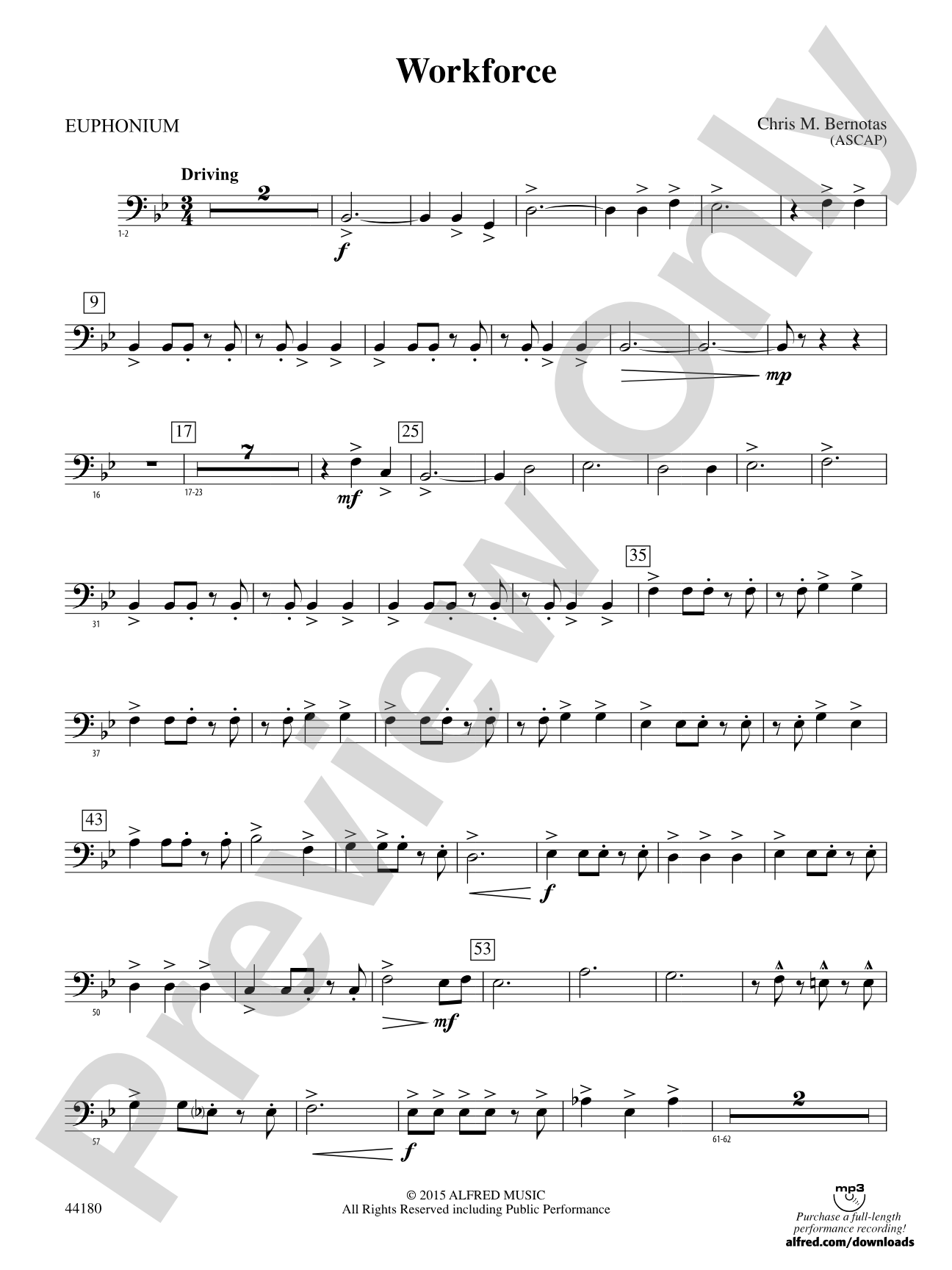 Workforce: Baritone B.C.