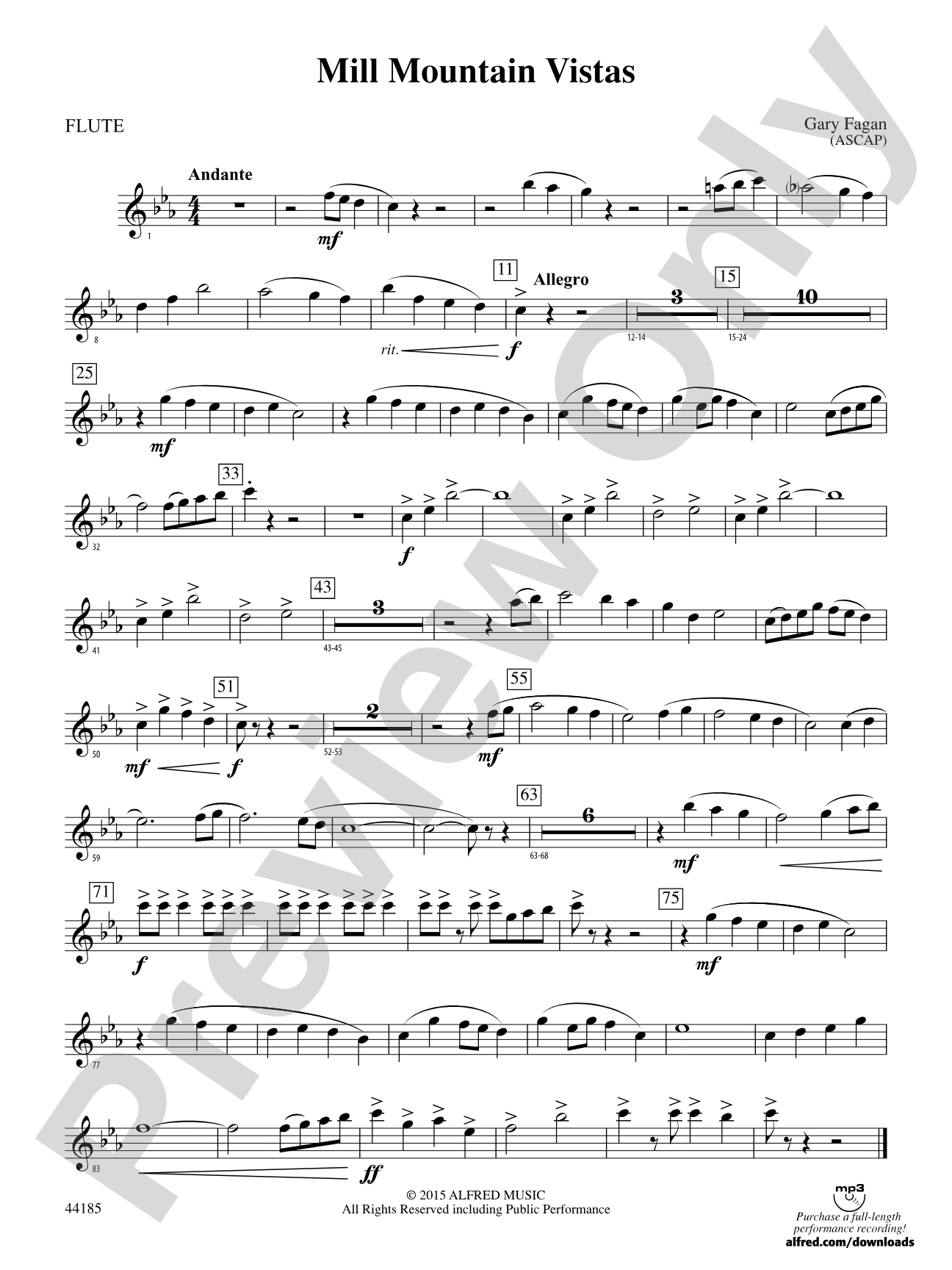 Mill Mountain Vistas: Flute