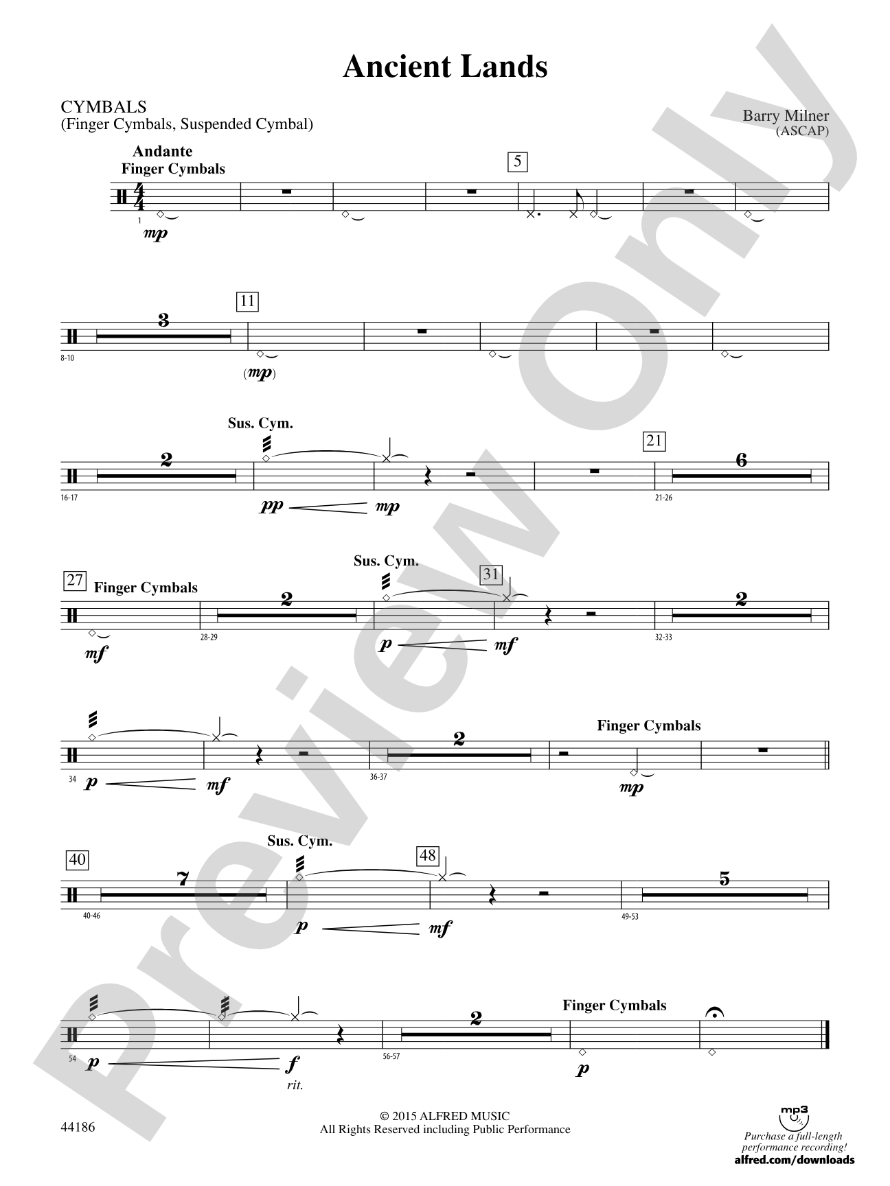 Ancient Lands: Cymbals