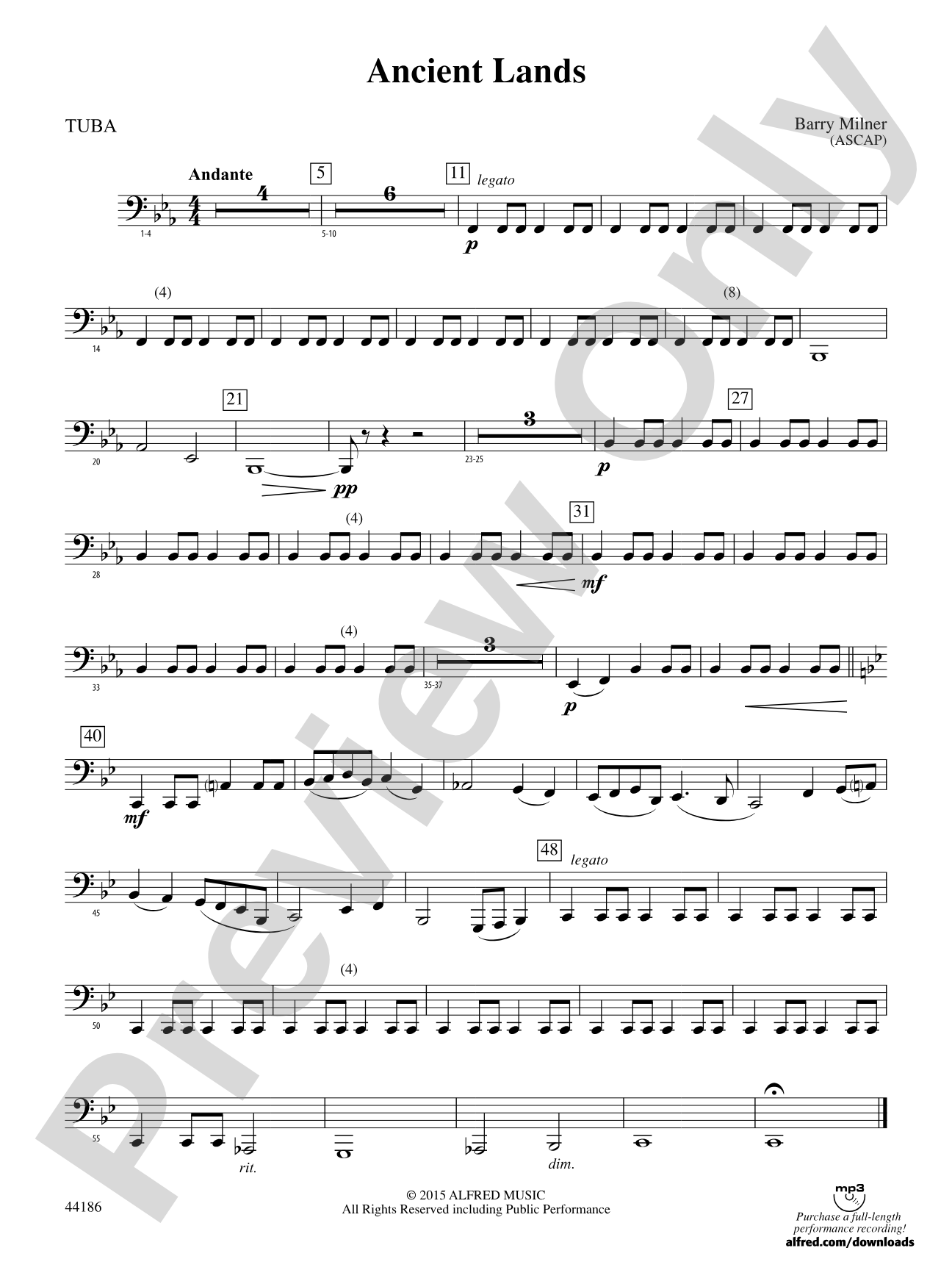 Ancient Lands: Tuba