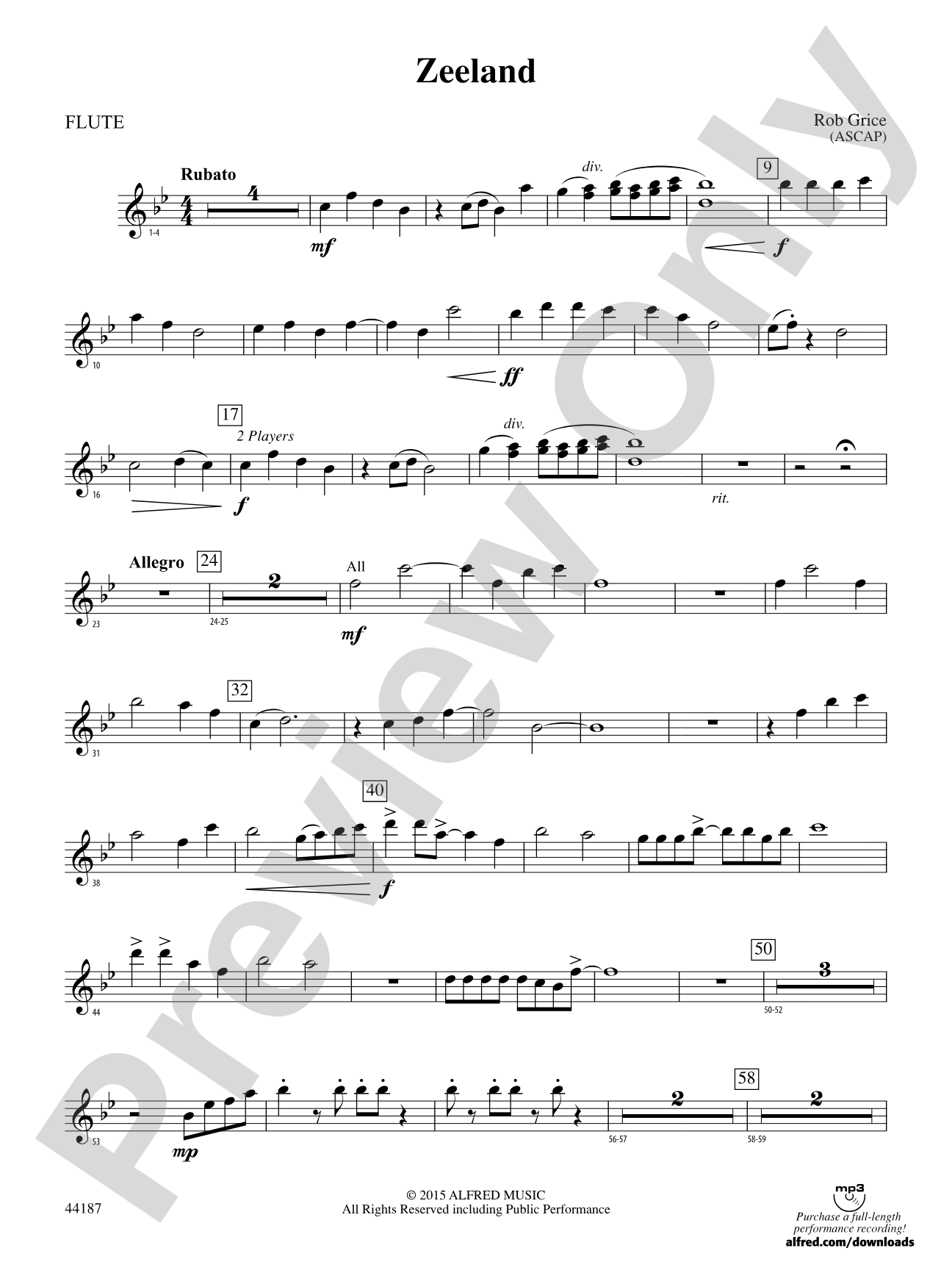 Zeeland: Flute
