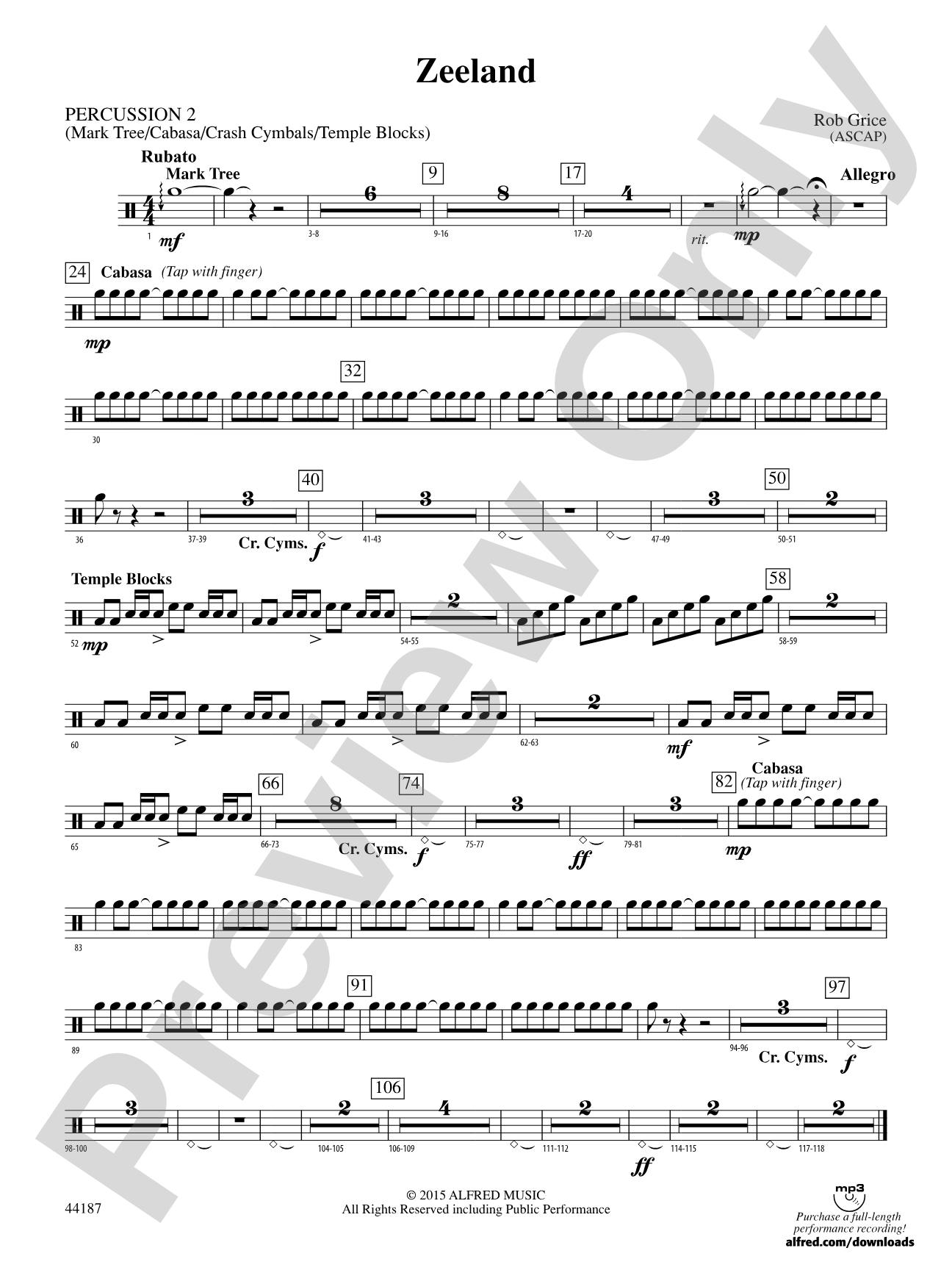 Zeeland: 2nd Percussion