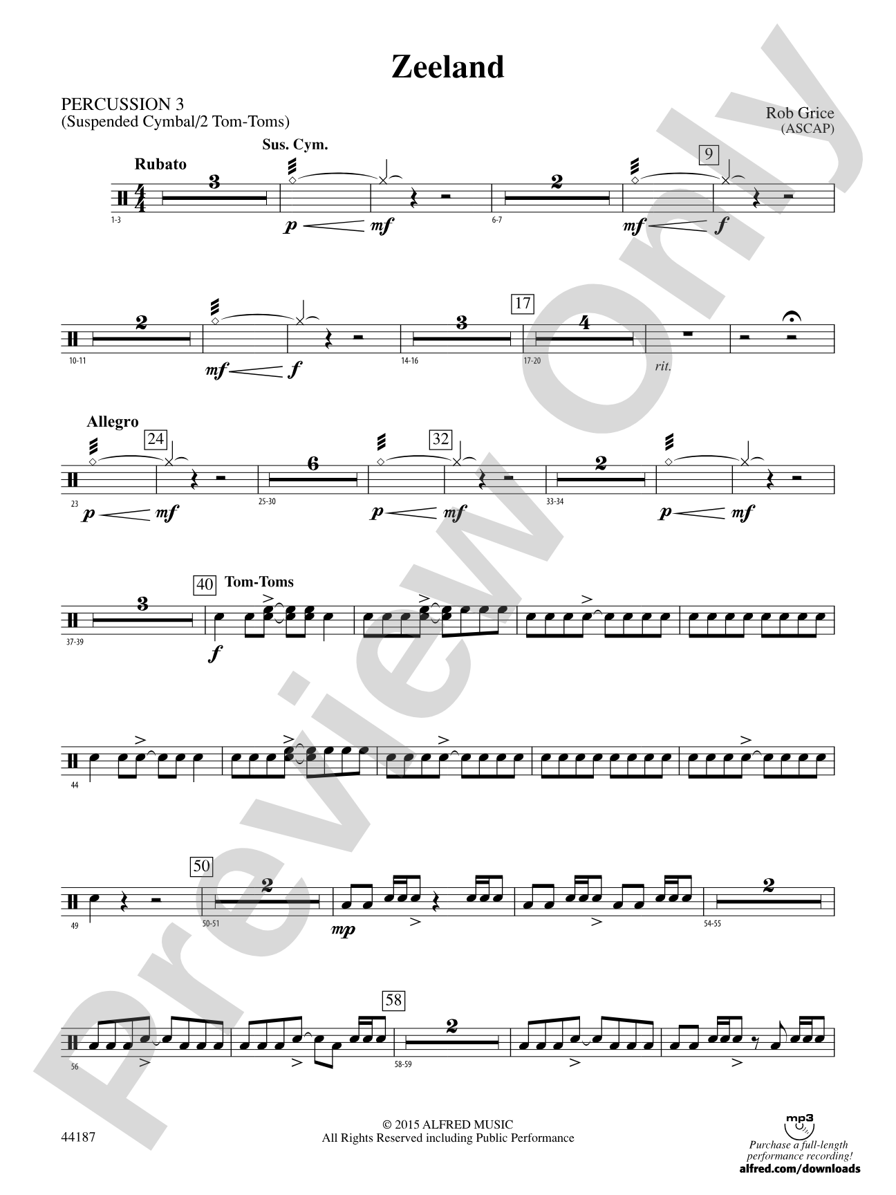 Zeeland: 3rd Percussion