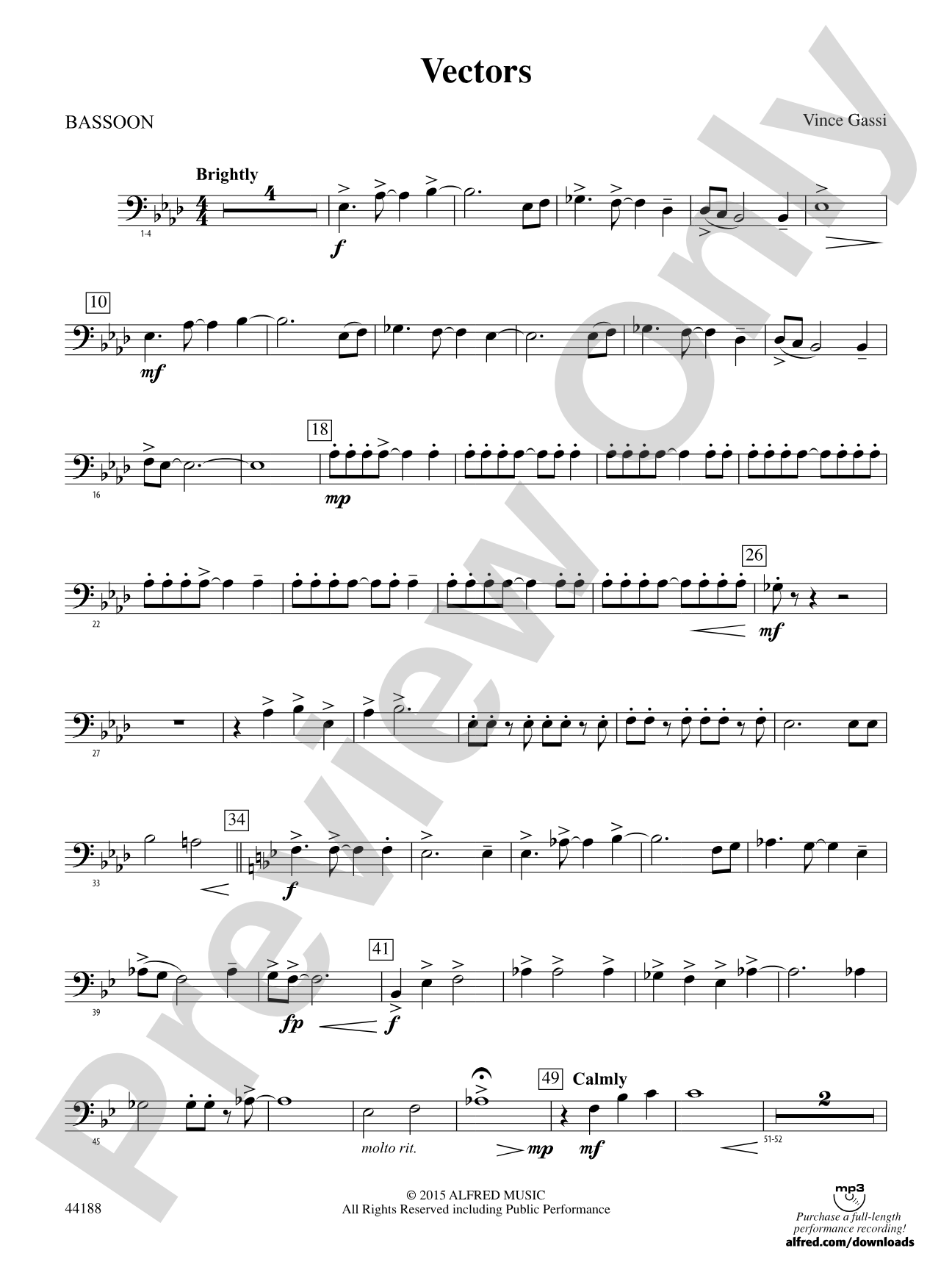 Vectors: Bassoon