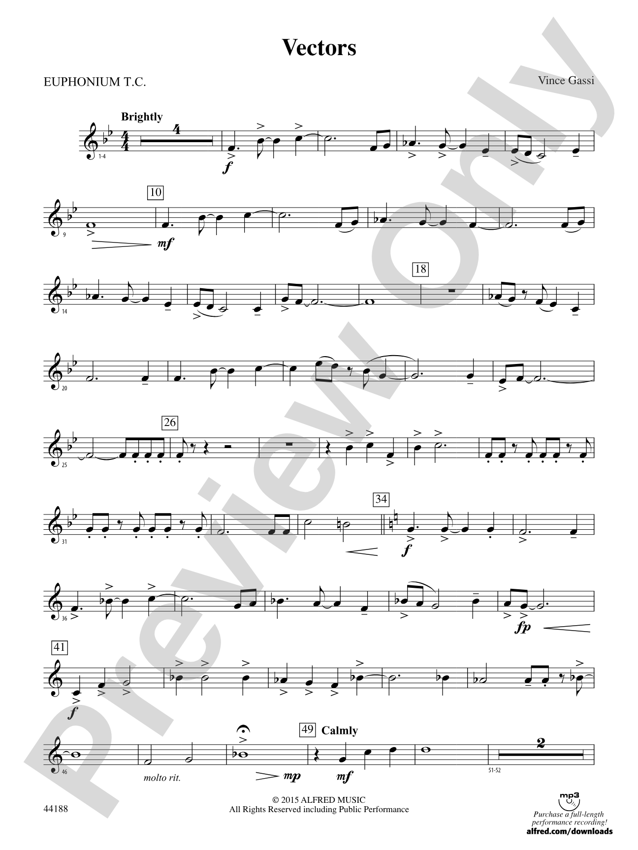 Vectors: Baritone T.C.