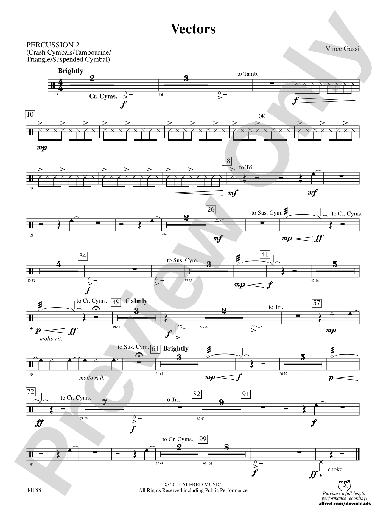 Vectors: 2nd Percussion