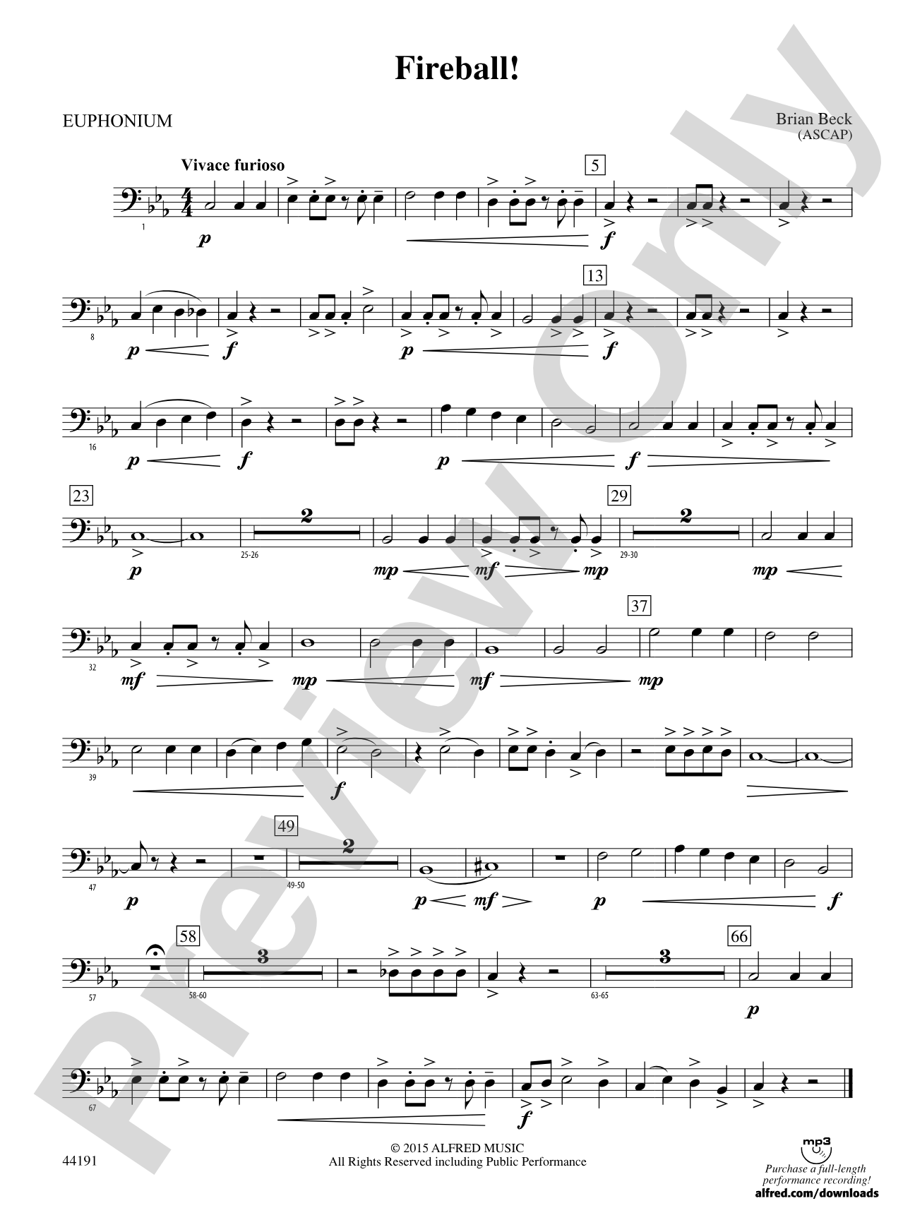 Fireball!: Baritone B.C.