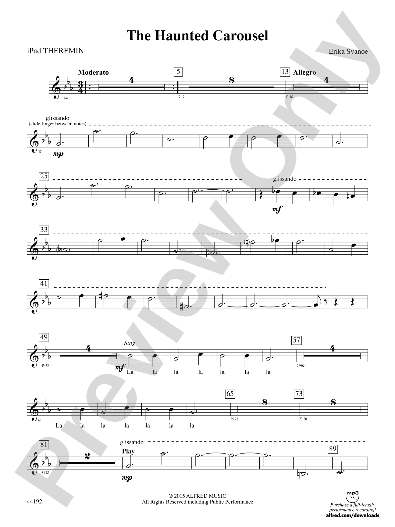 The Haunted Carousel: Synthesizer