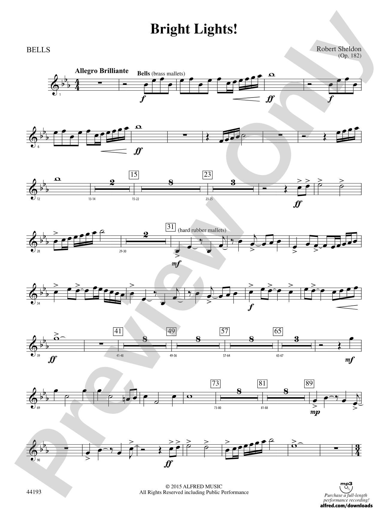 Bright Lights!: Bells