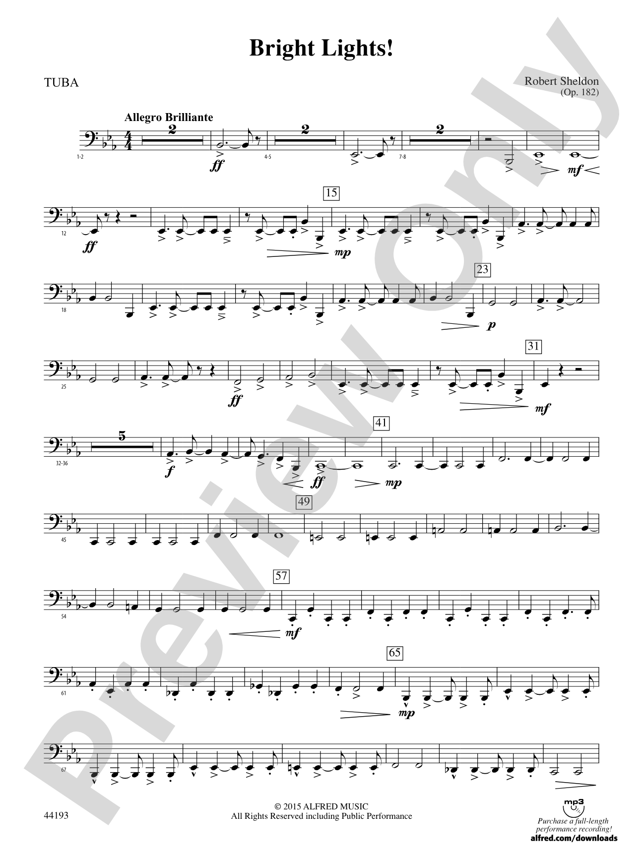 Bright Lights!: Tuba