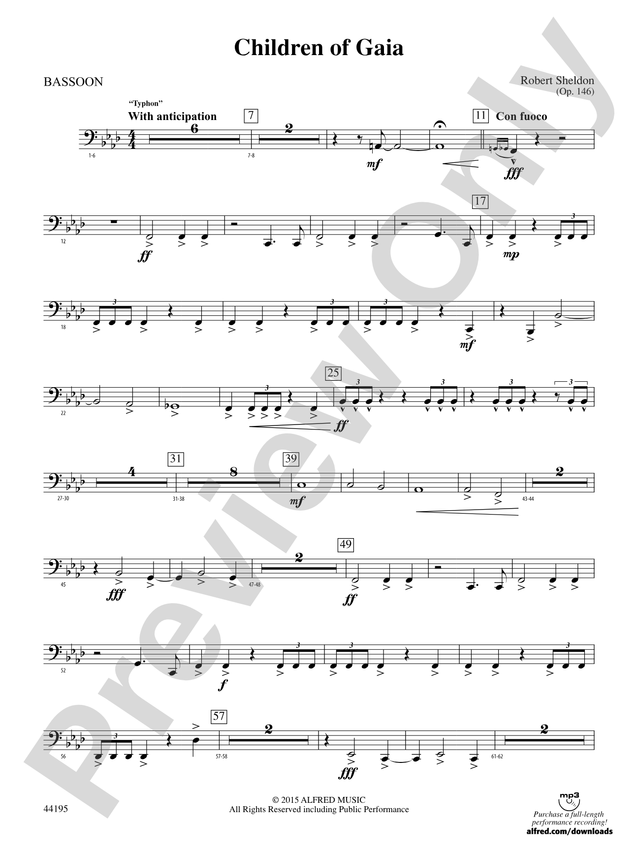 Children of Gaia: Bassoon