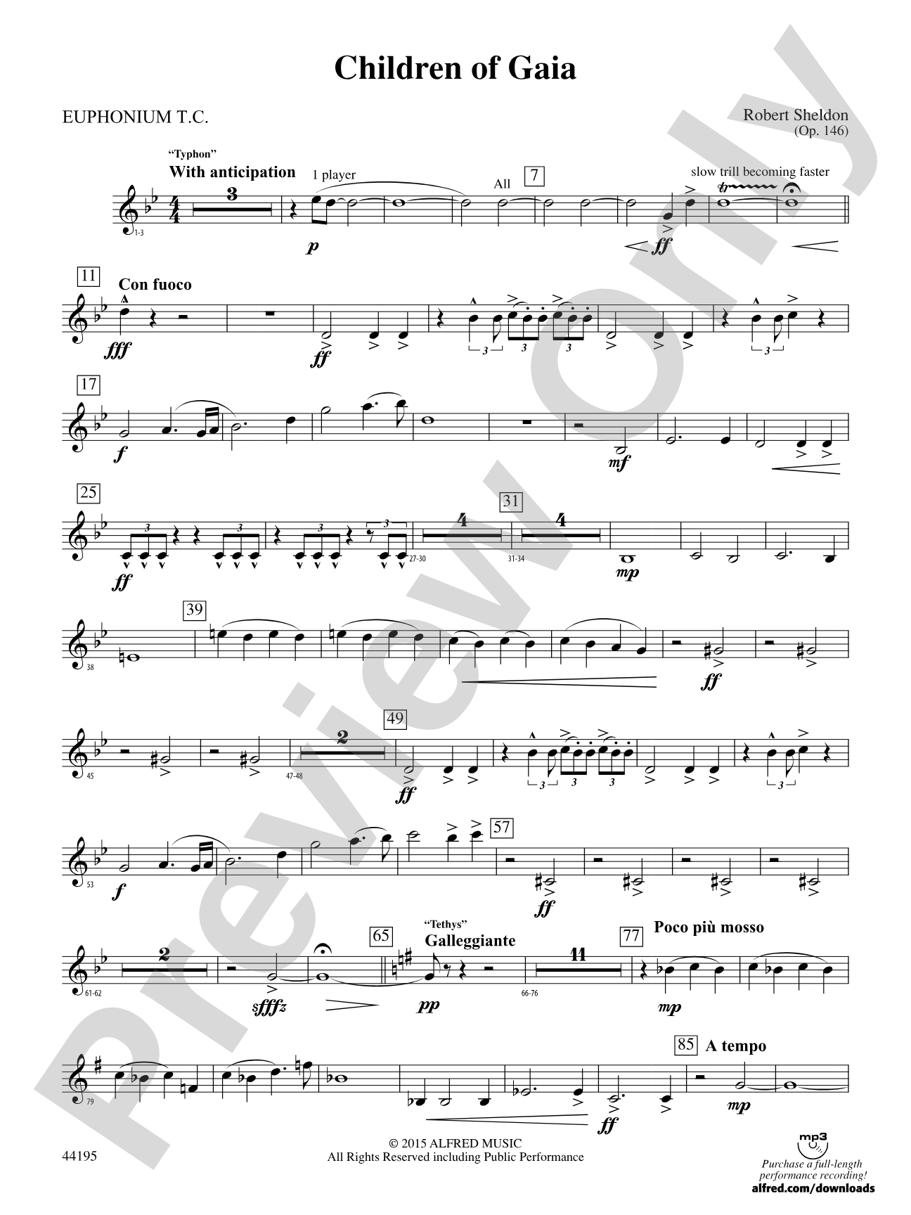 Children of Gaia: Baritone T.C.