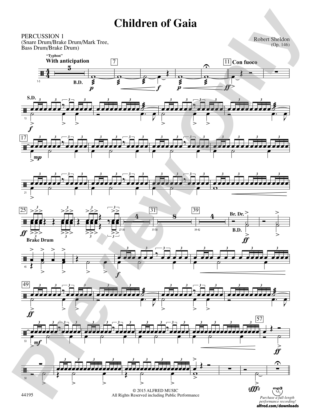 Children of Gaia: 1st Percussion