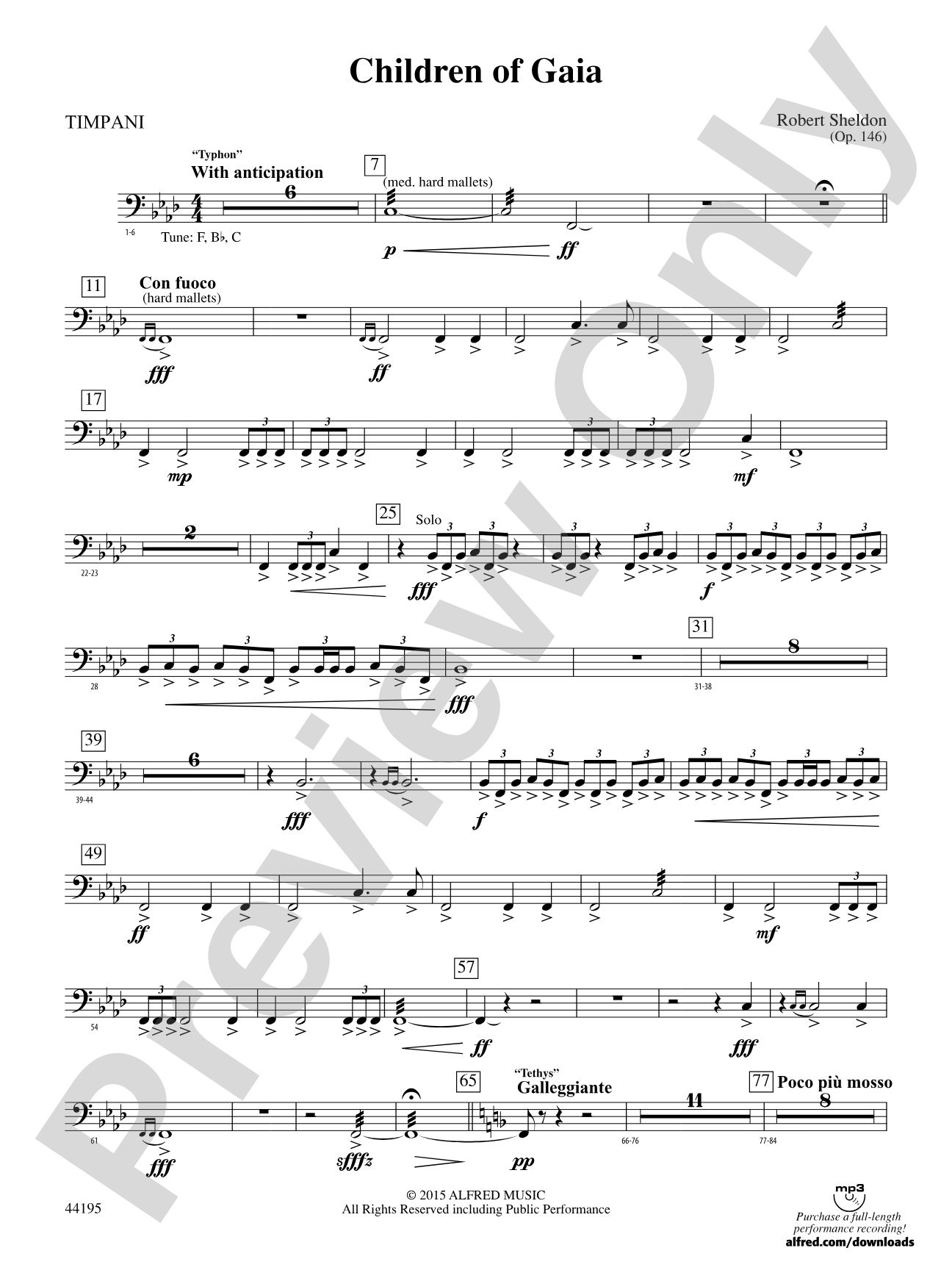 Children of Gaia: Timpani