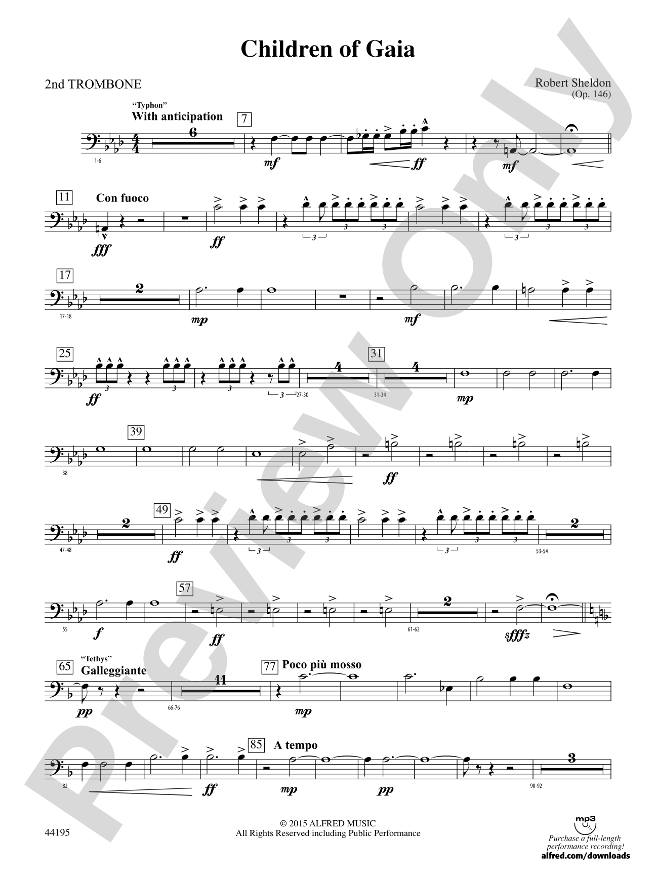 Children of Gaia: 2nd Trombone