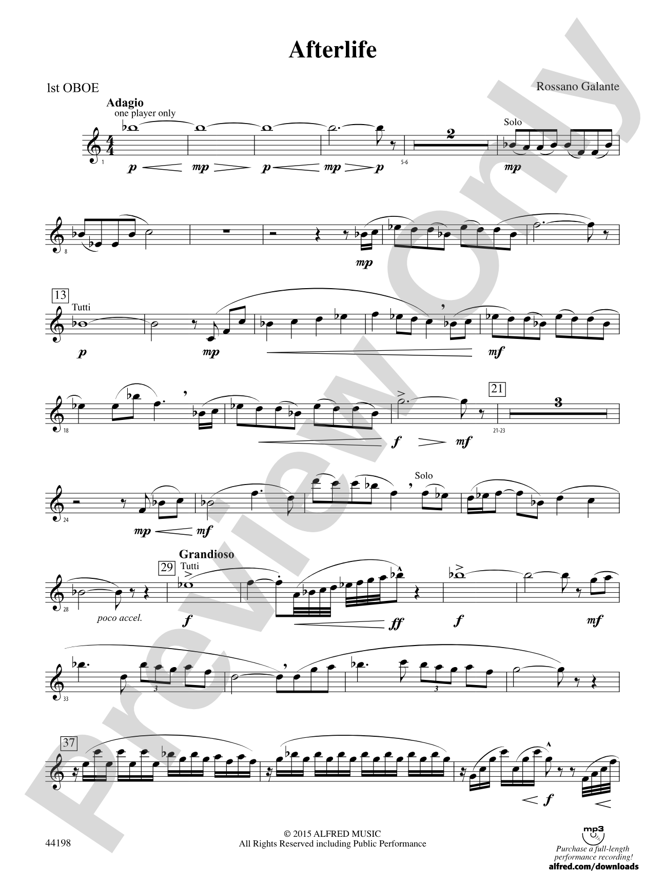 Afterlife: Oboe