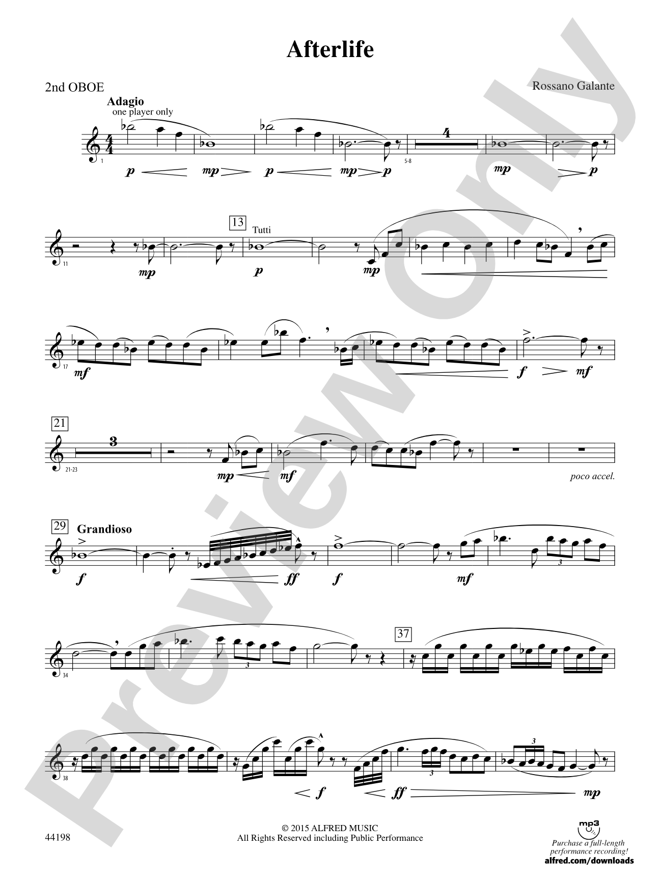 Afterlife: 2nd Oboe