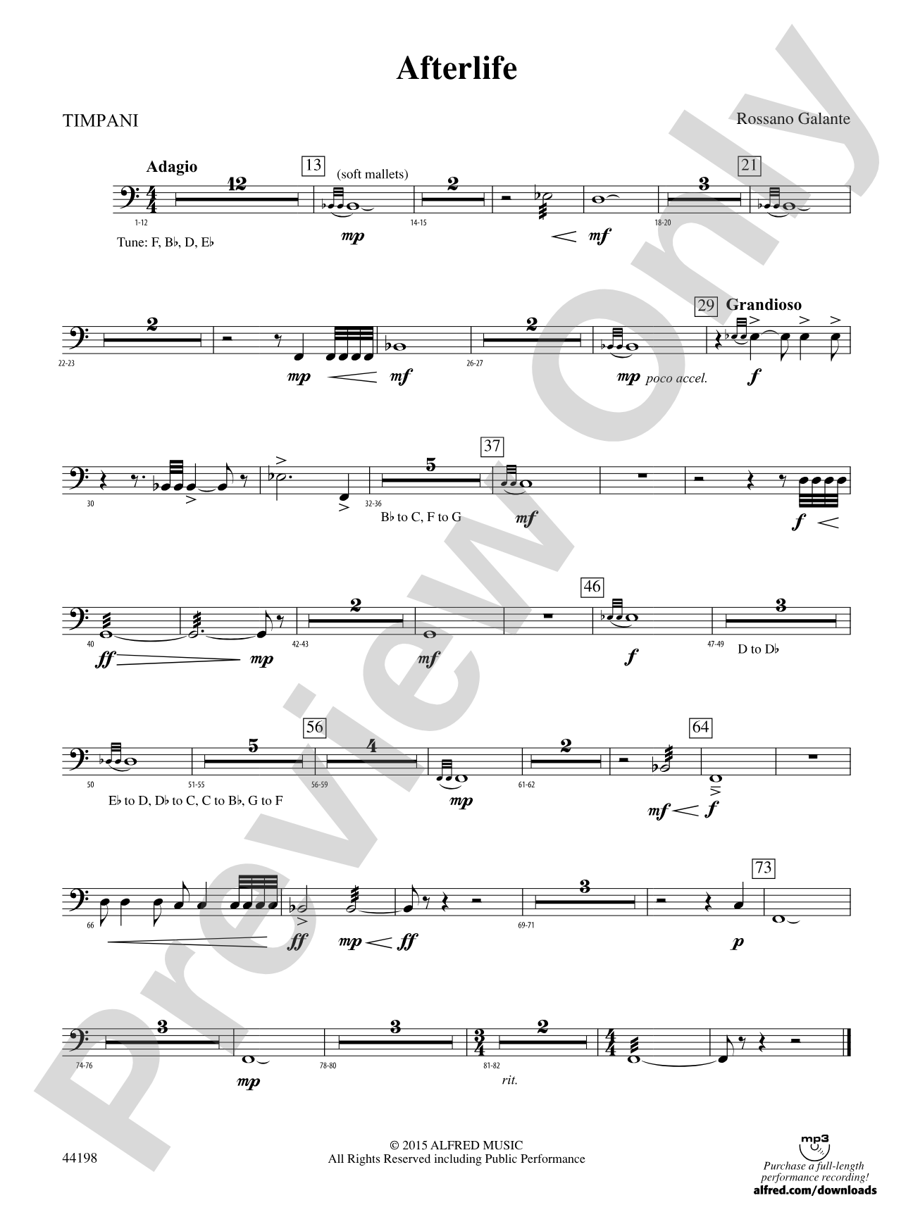 Afterlife: Timpani
