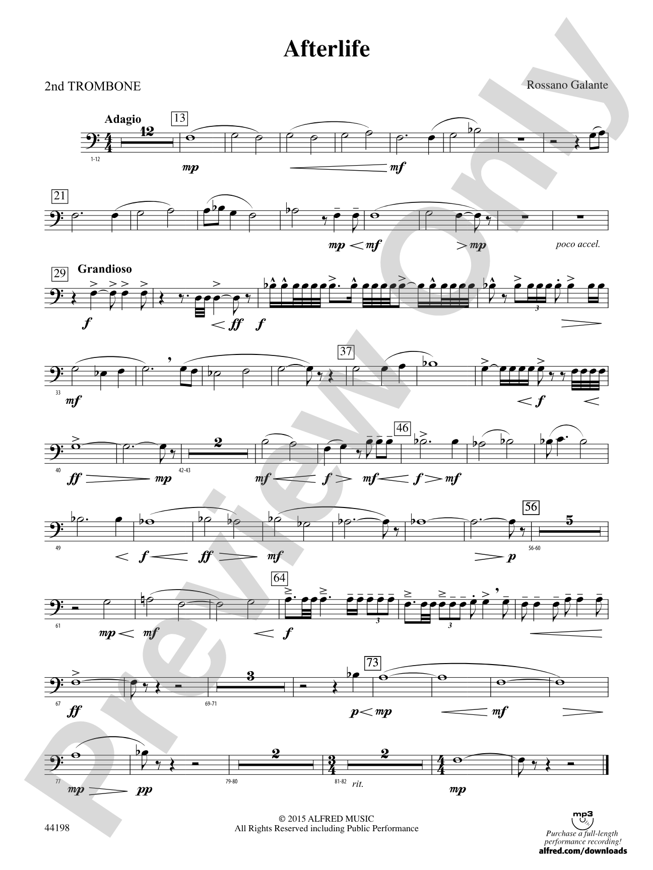 Afterlife: 2nd Trombone