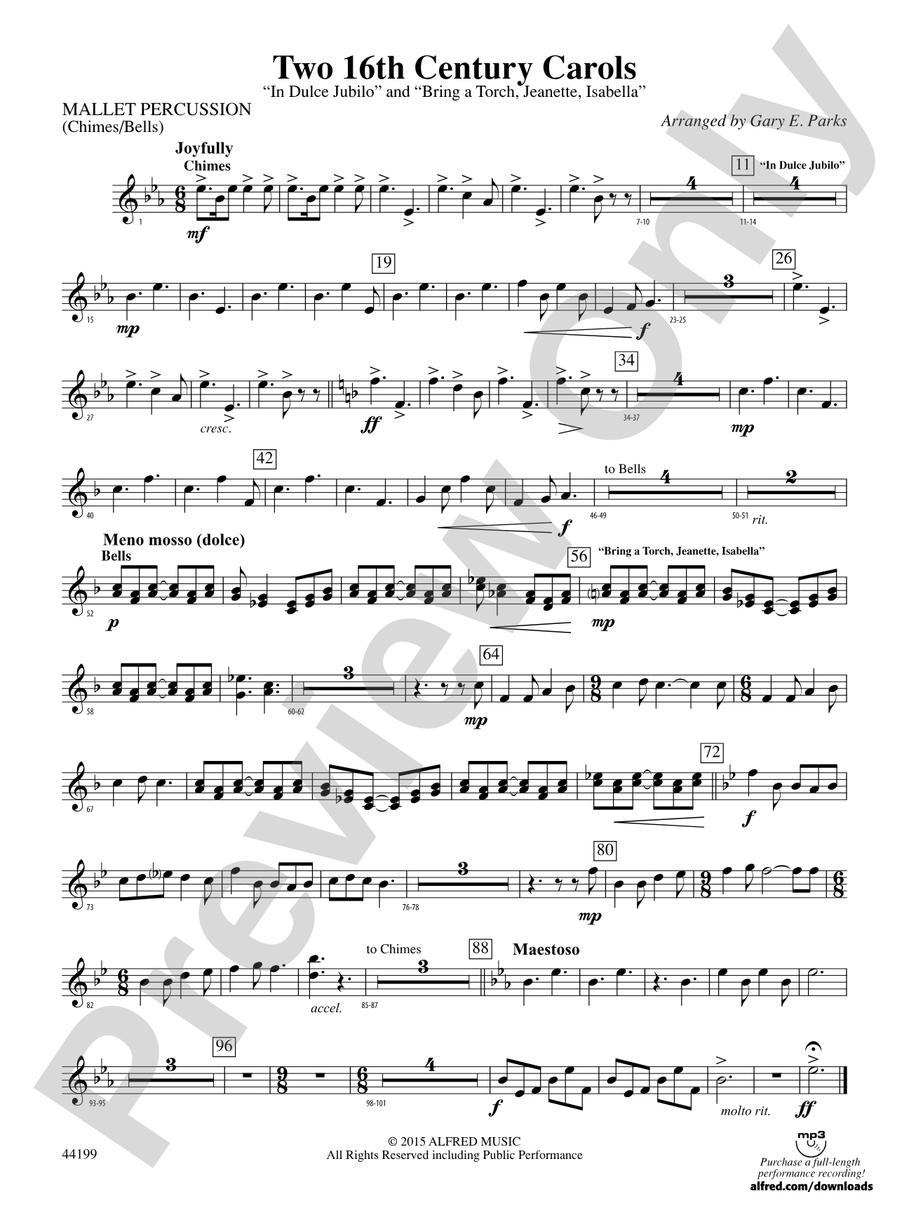 Two 16th Century Carols: Mallets