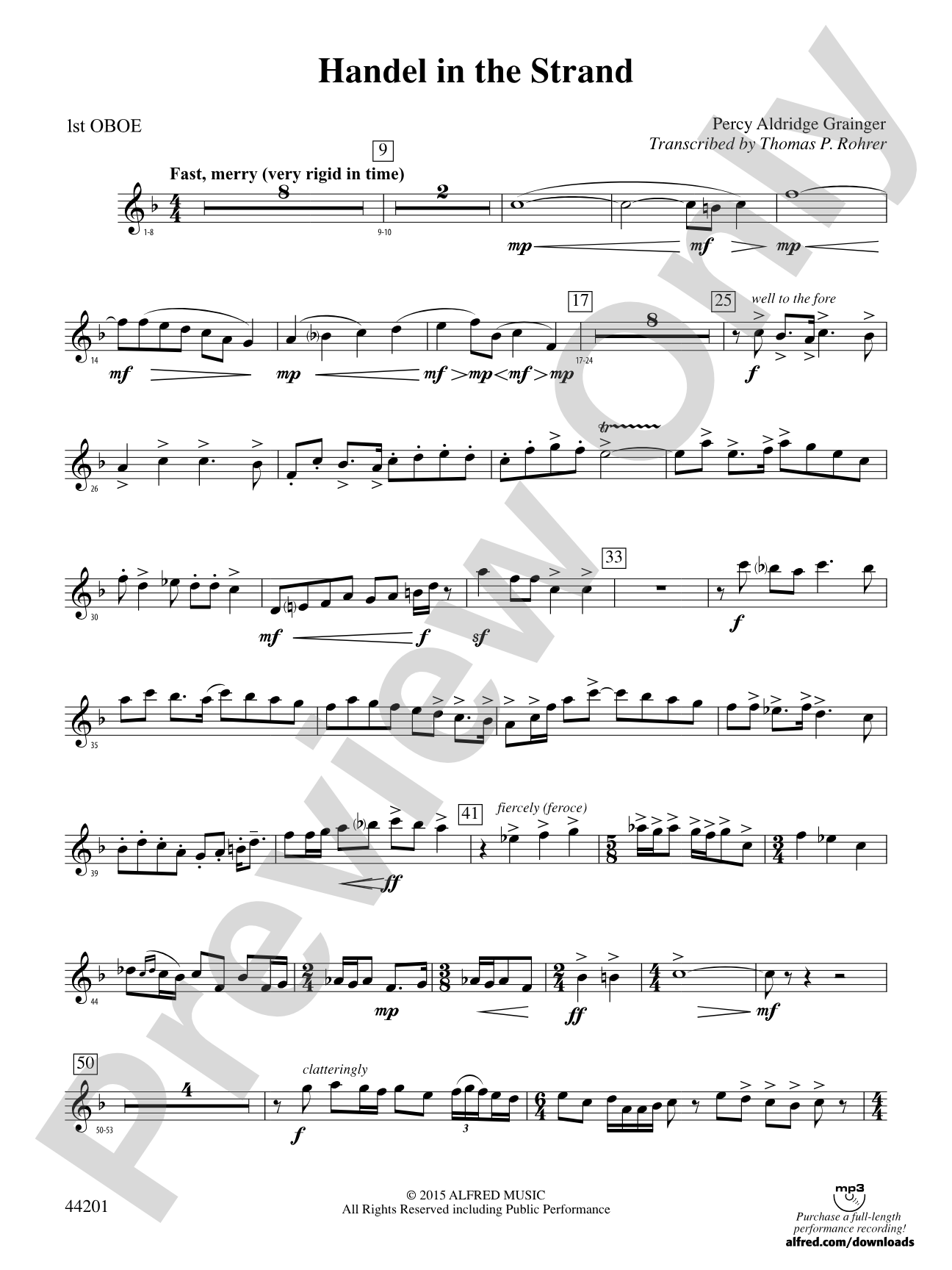 Handel in the Strand: Oboe