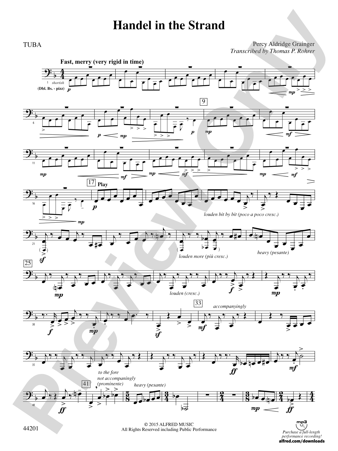 Handel in the Strand: Tuba