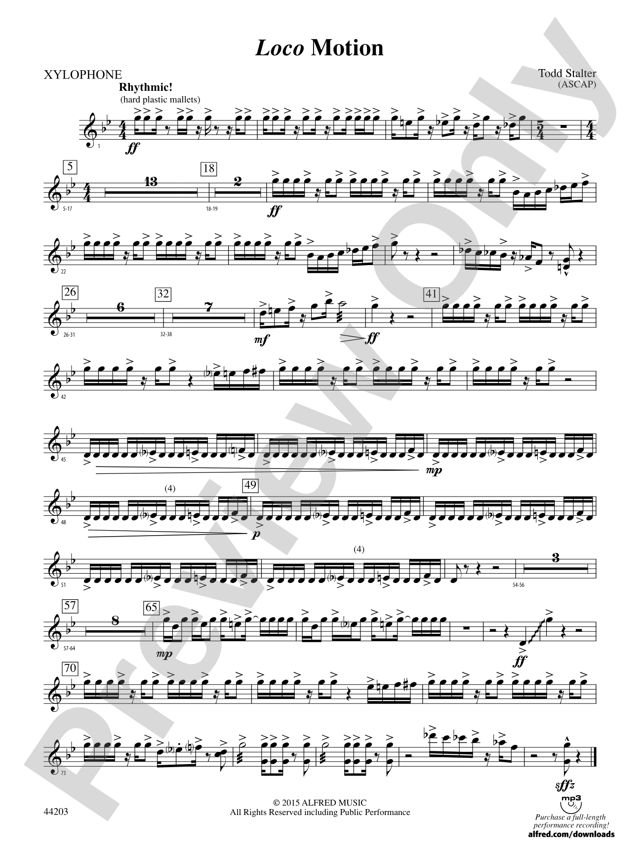 Loco Motion: Xylophone