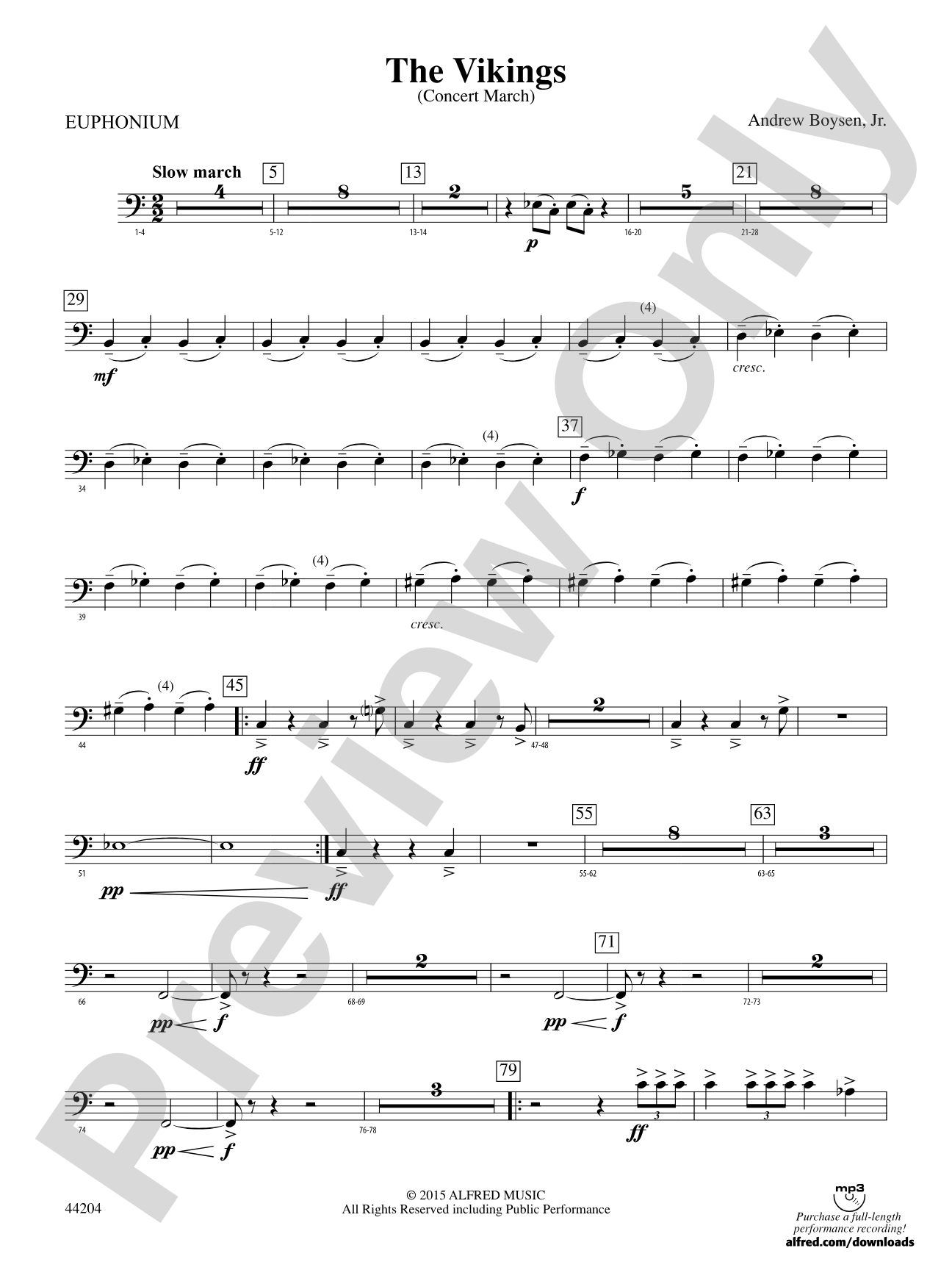 The Vikings: Baritone B.C.
