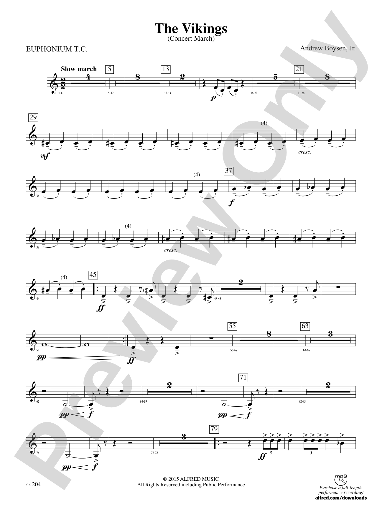The Vikings: Baritone T.C.