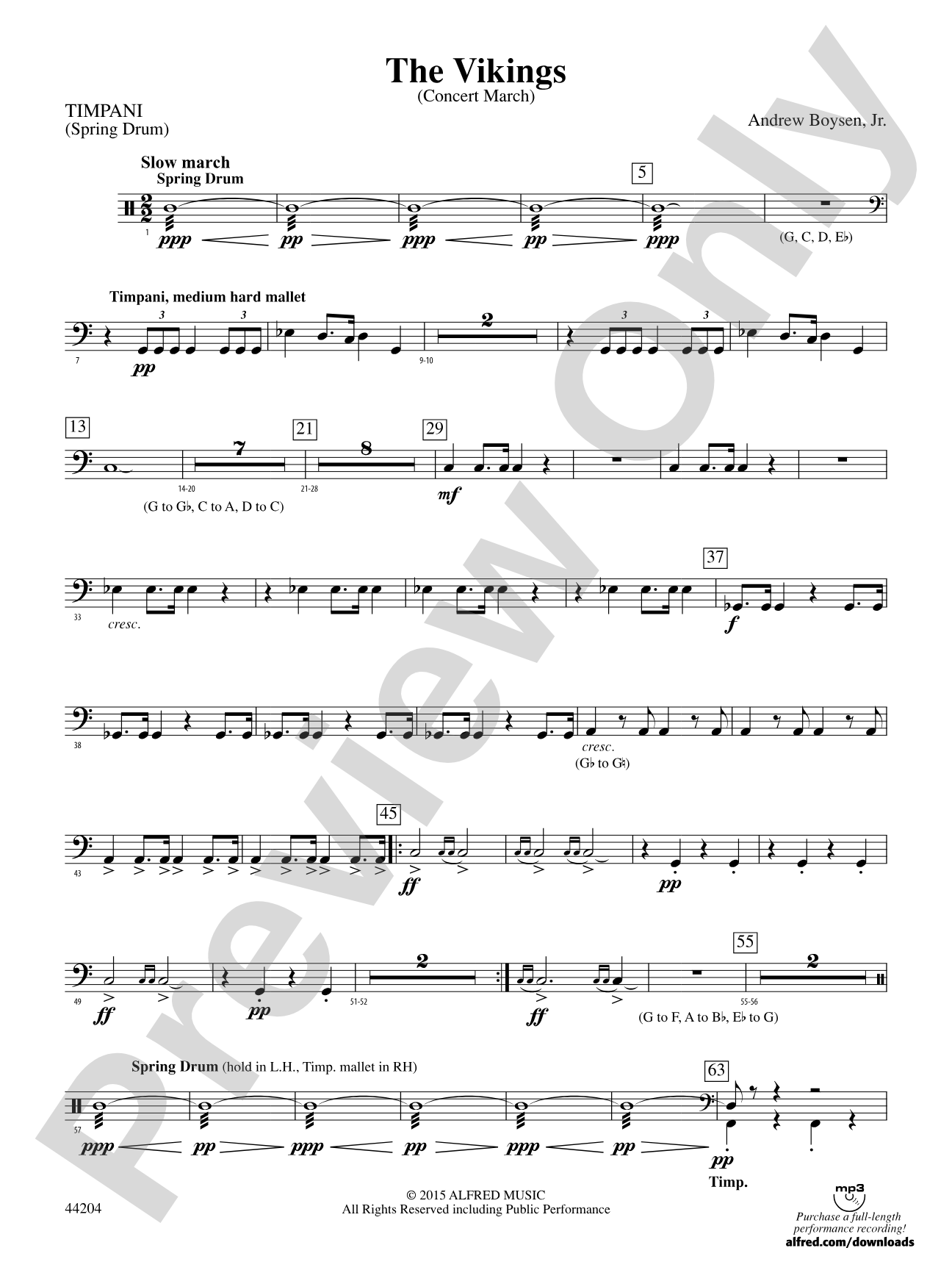 The Vikings: Timpani