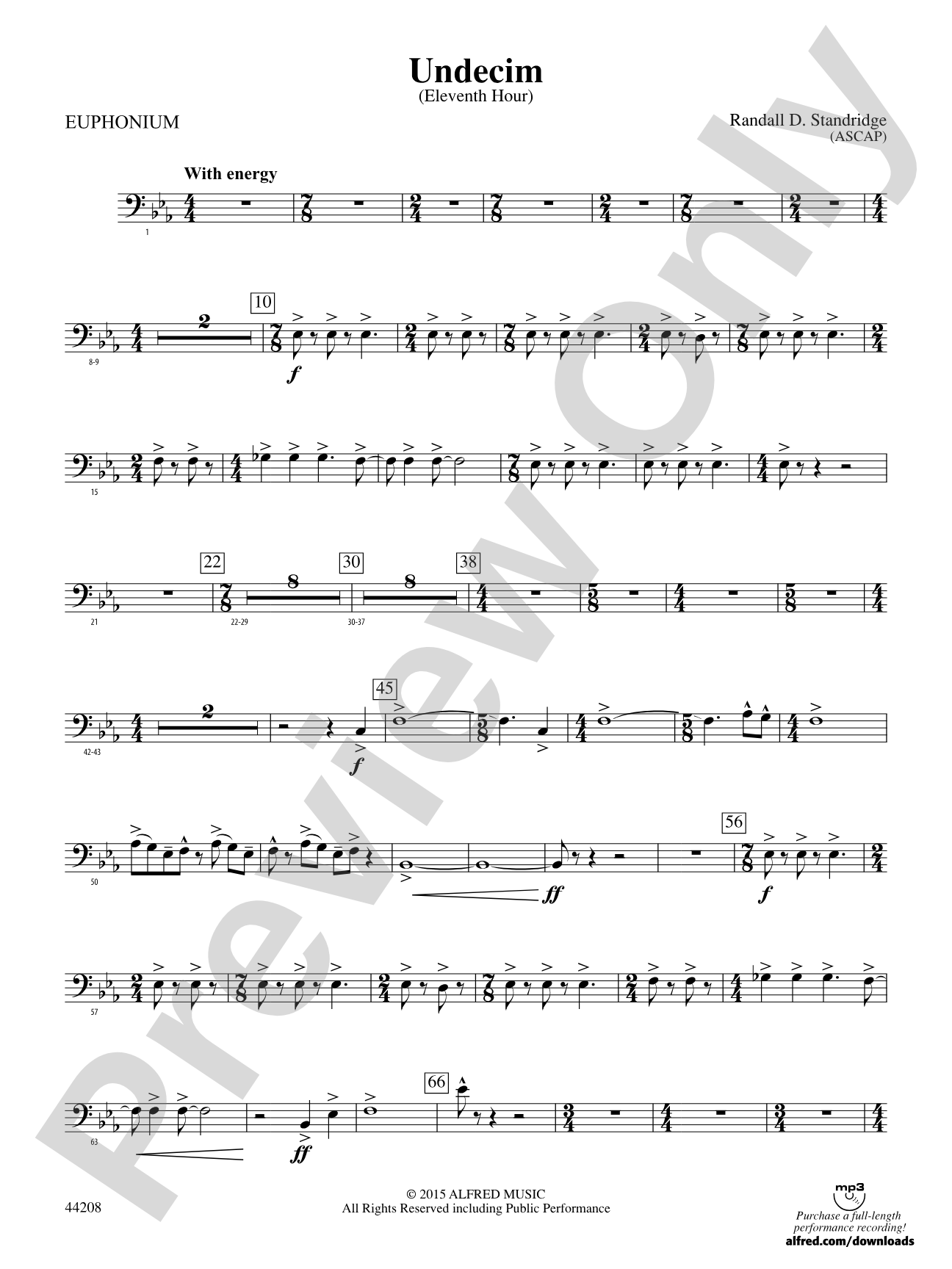 Undecim: Baritone B.C.