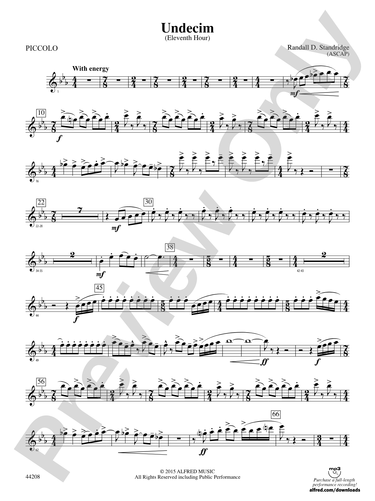 Undecim: Piccolo