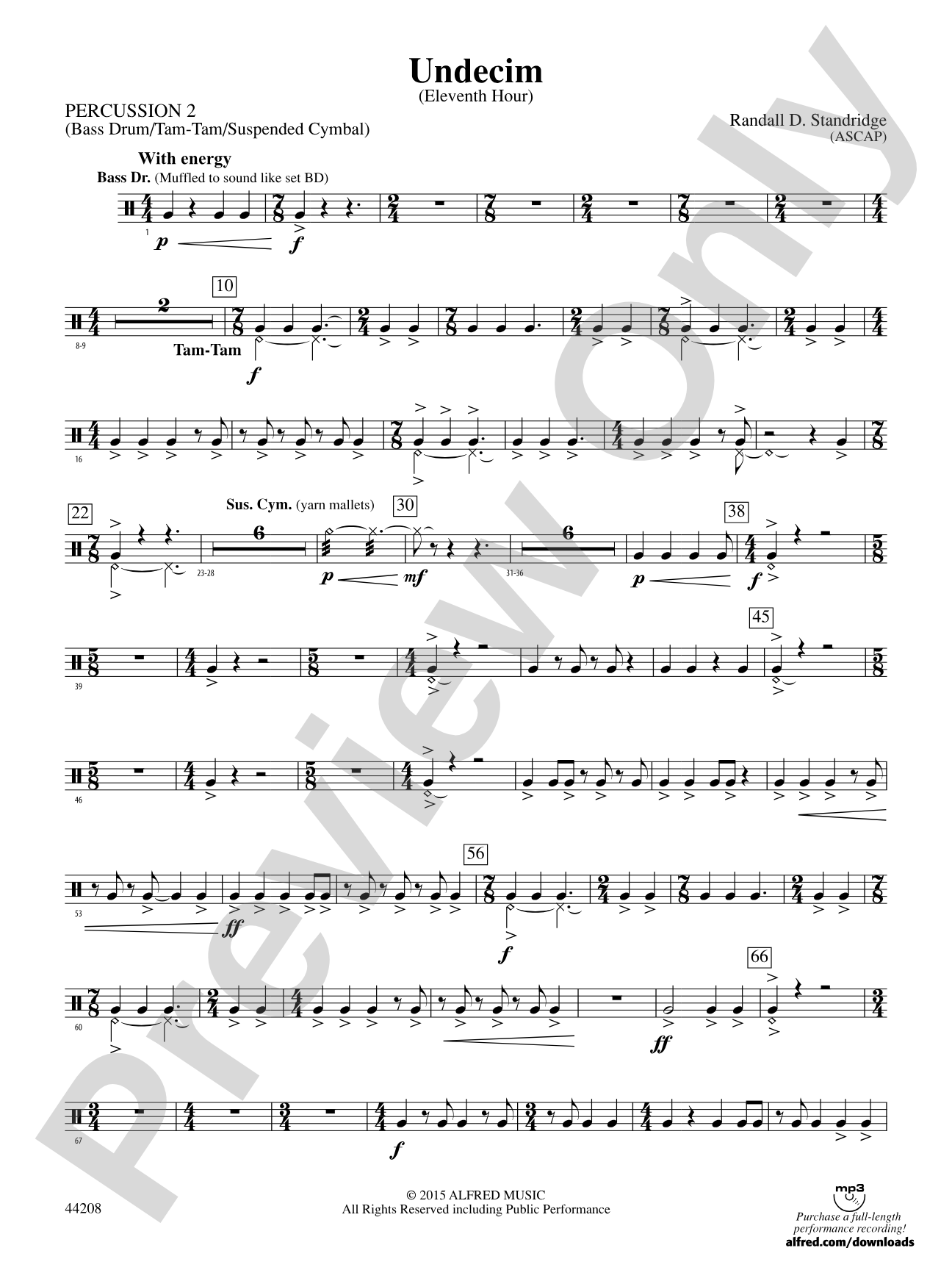 Undecim: 2nd Percussion