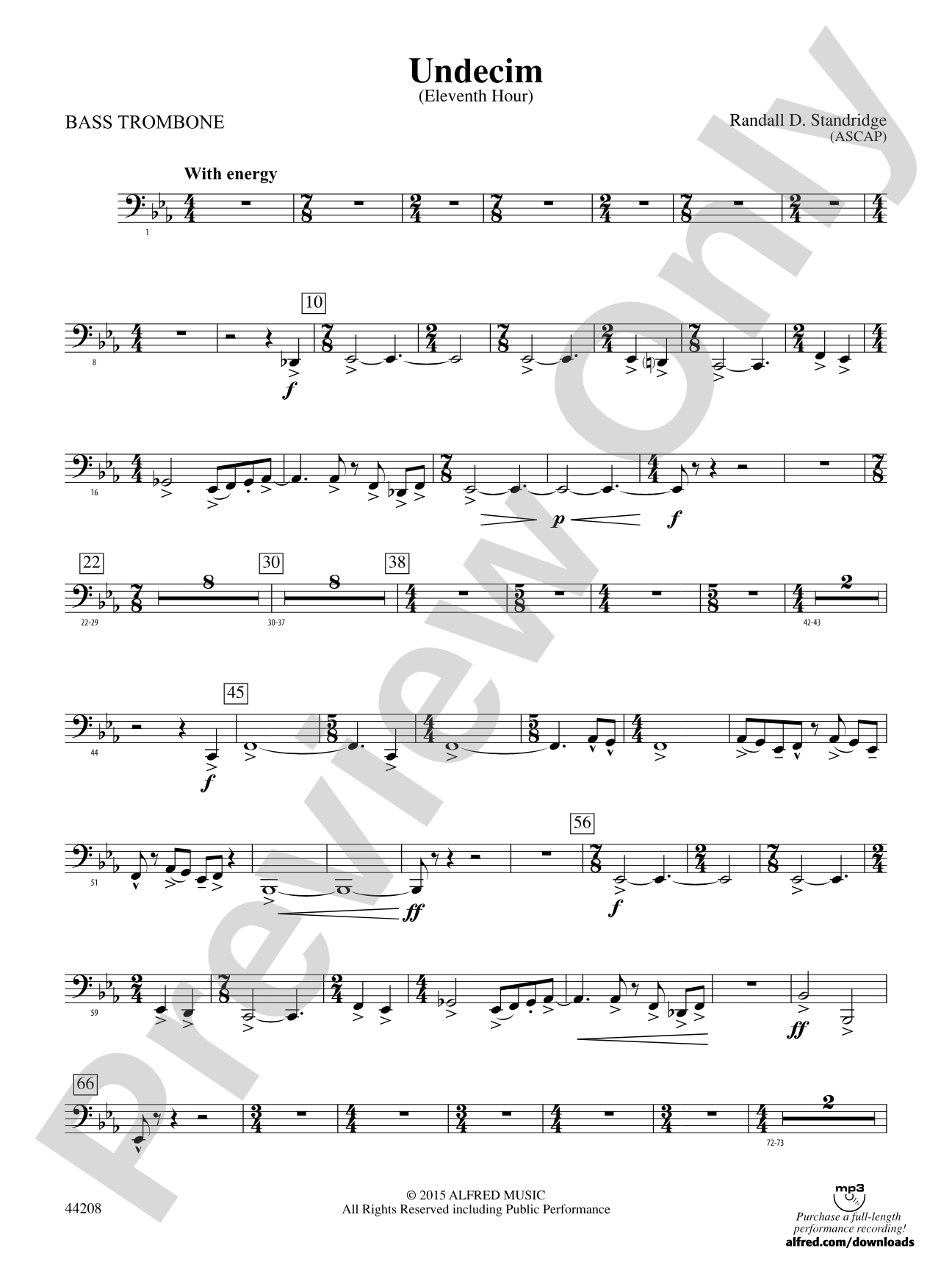 Undecim: 3rd Trombone