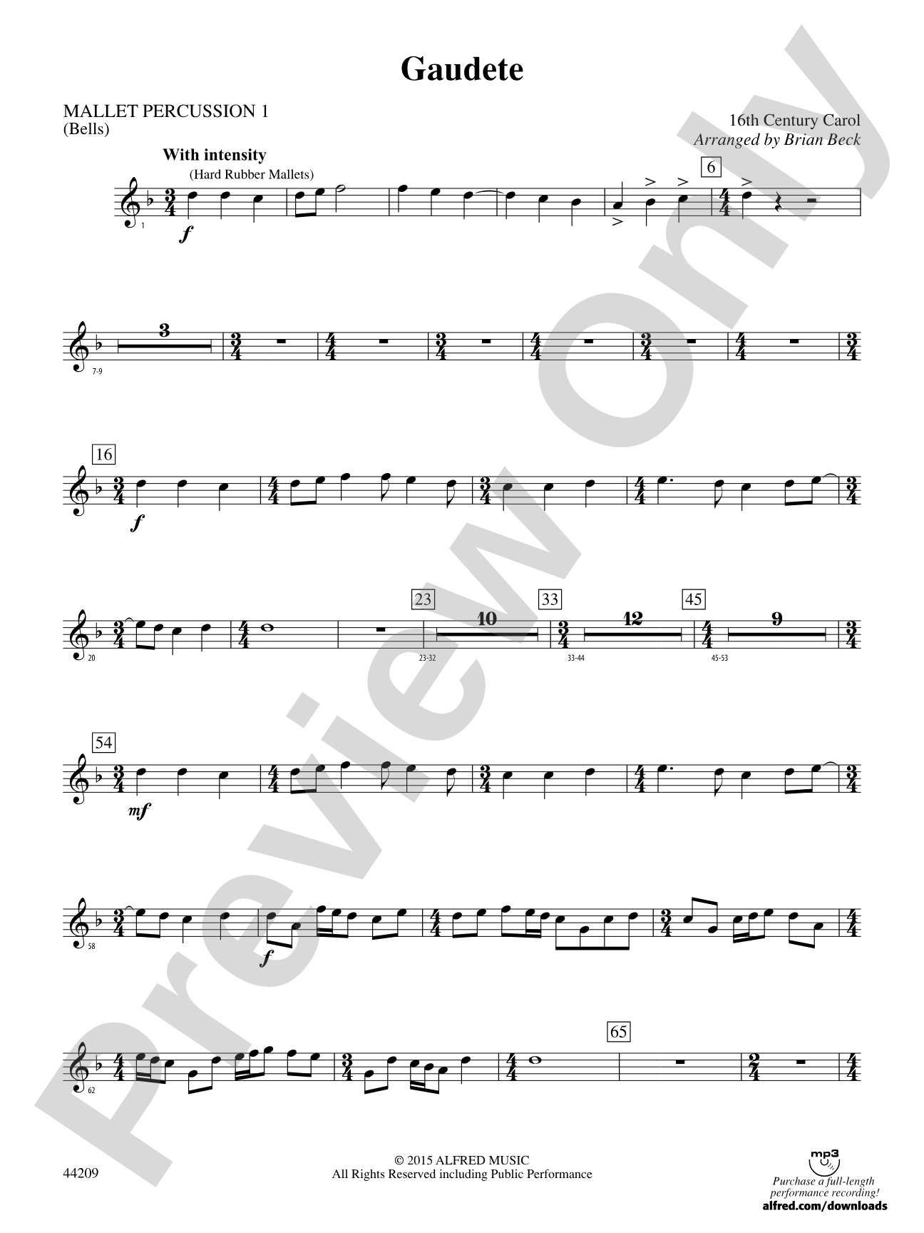 Gaudete: Mallets