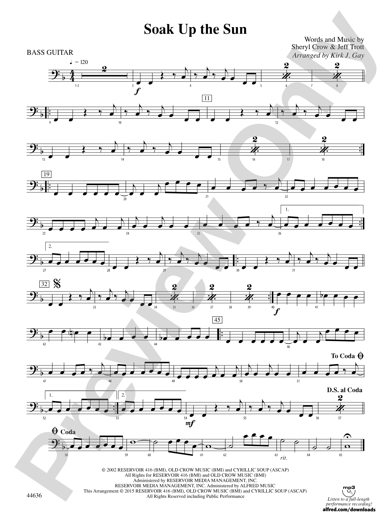Soak Up the Sun: String Bass