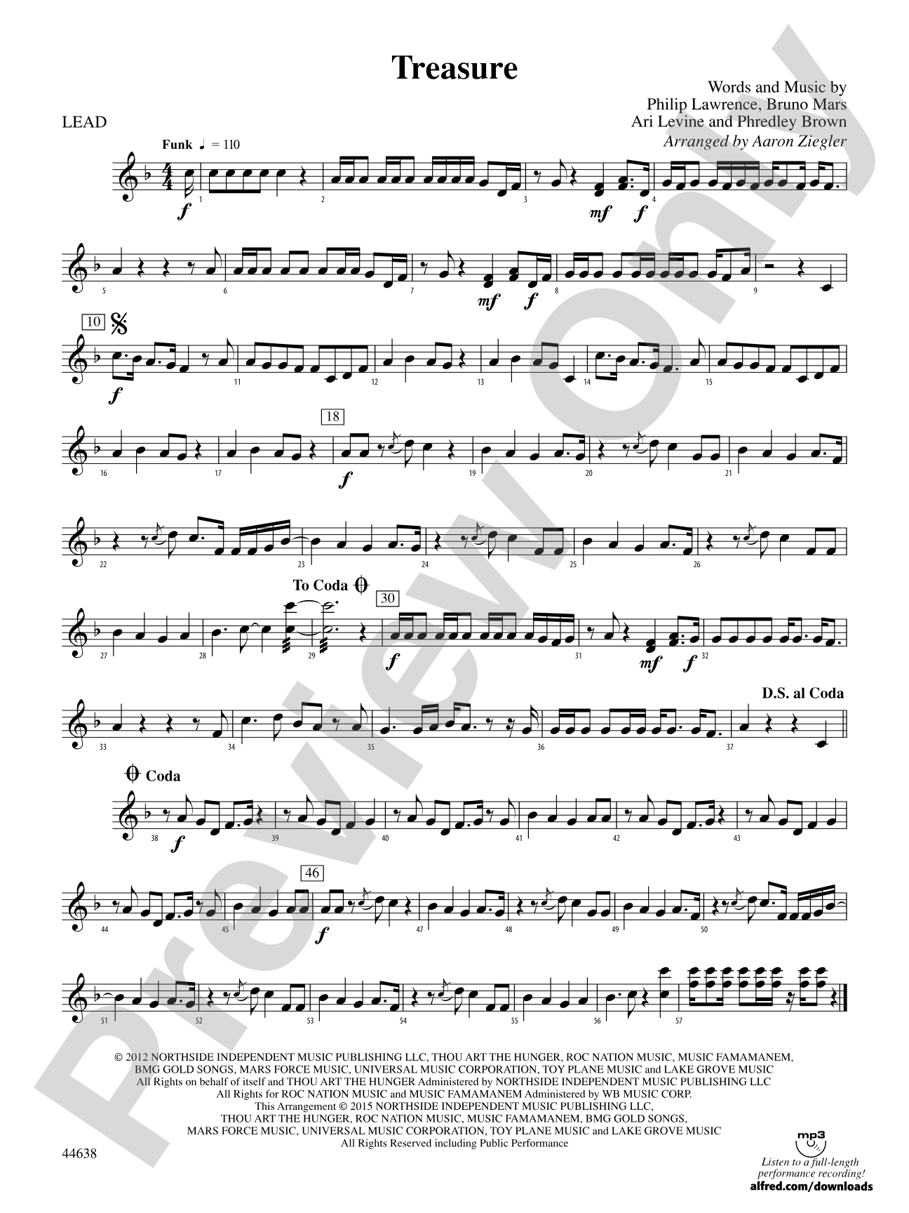 Treasure: 1st Percussion