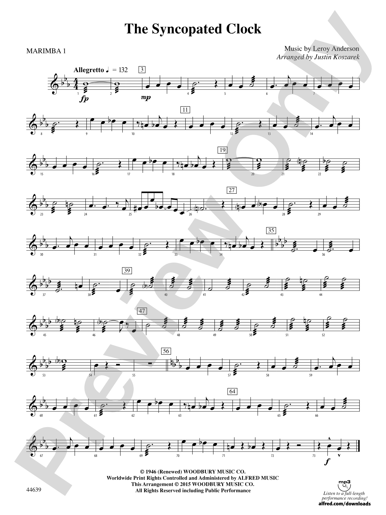 The Syncopated Clock: Mallets
