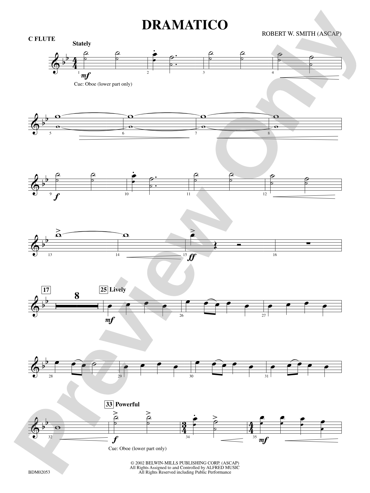 Dramatico: Flute