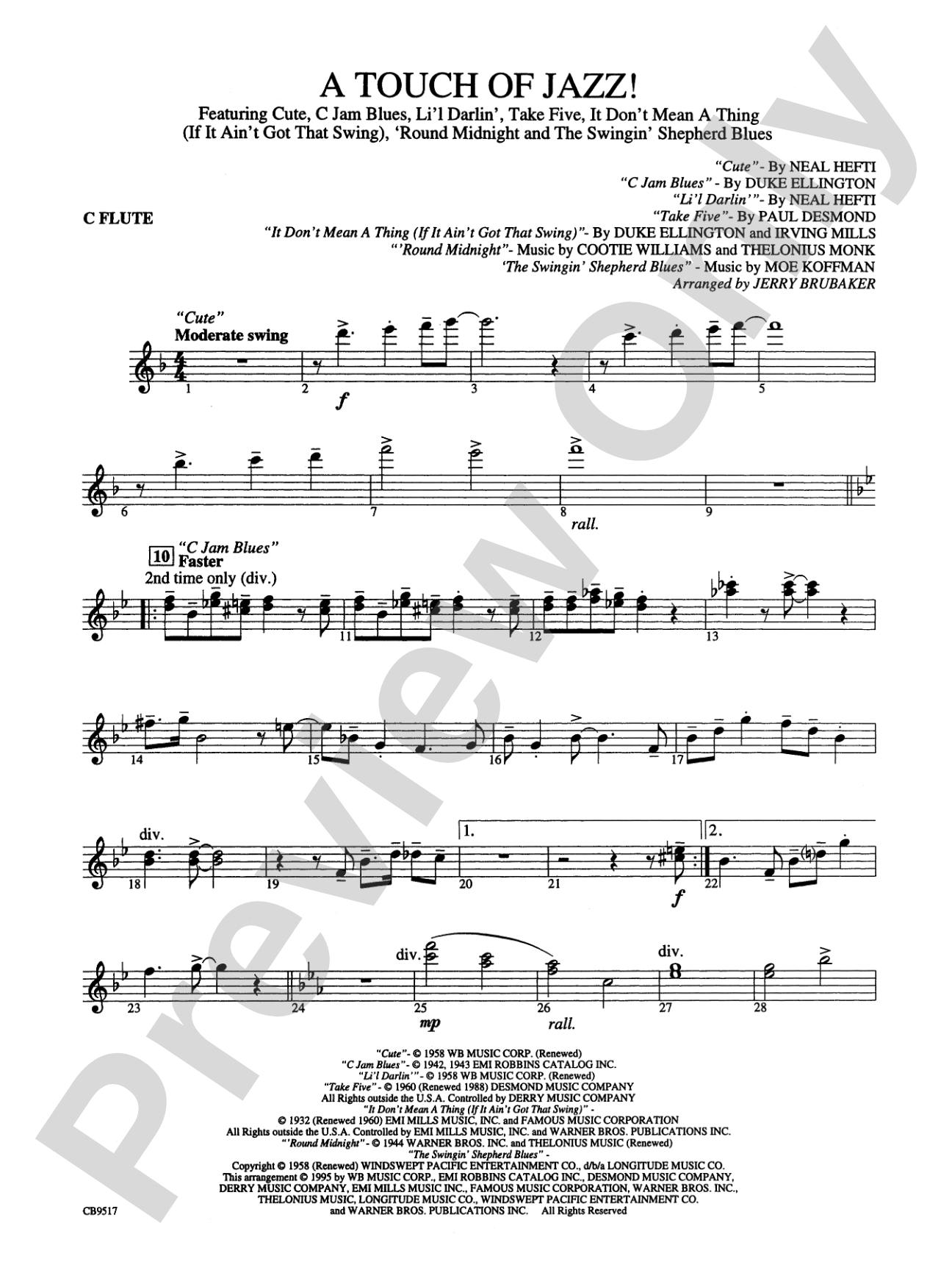 A Touch of Jazz!: Flute